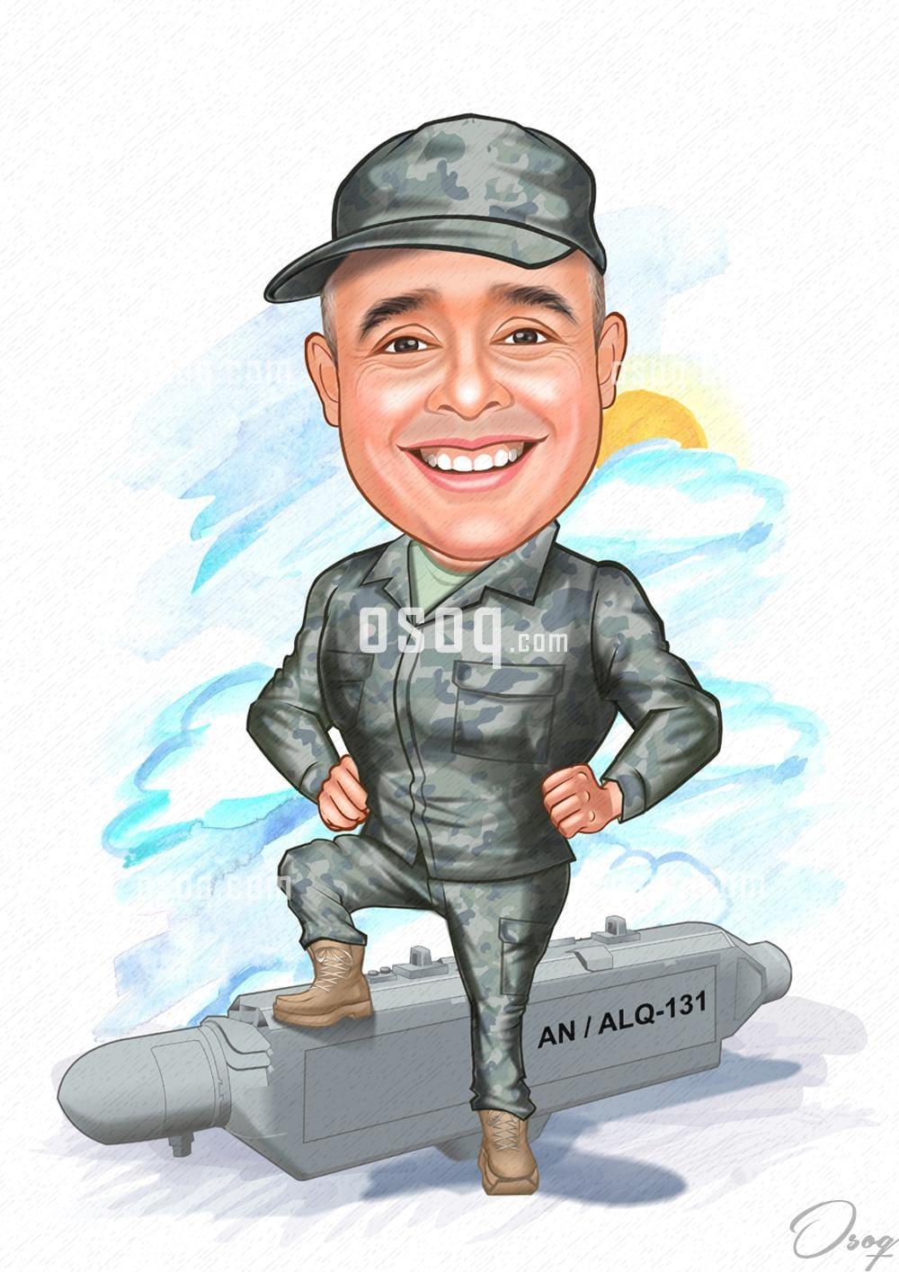 Work cartoon caricature 13