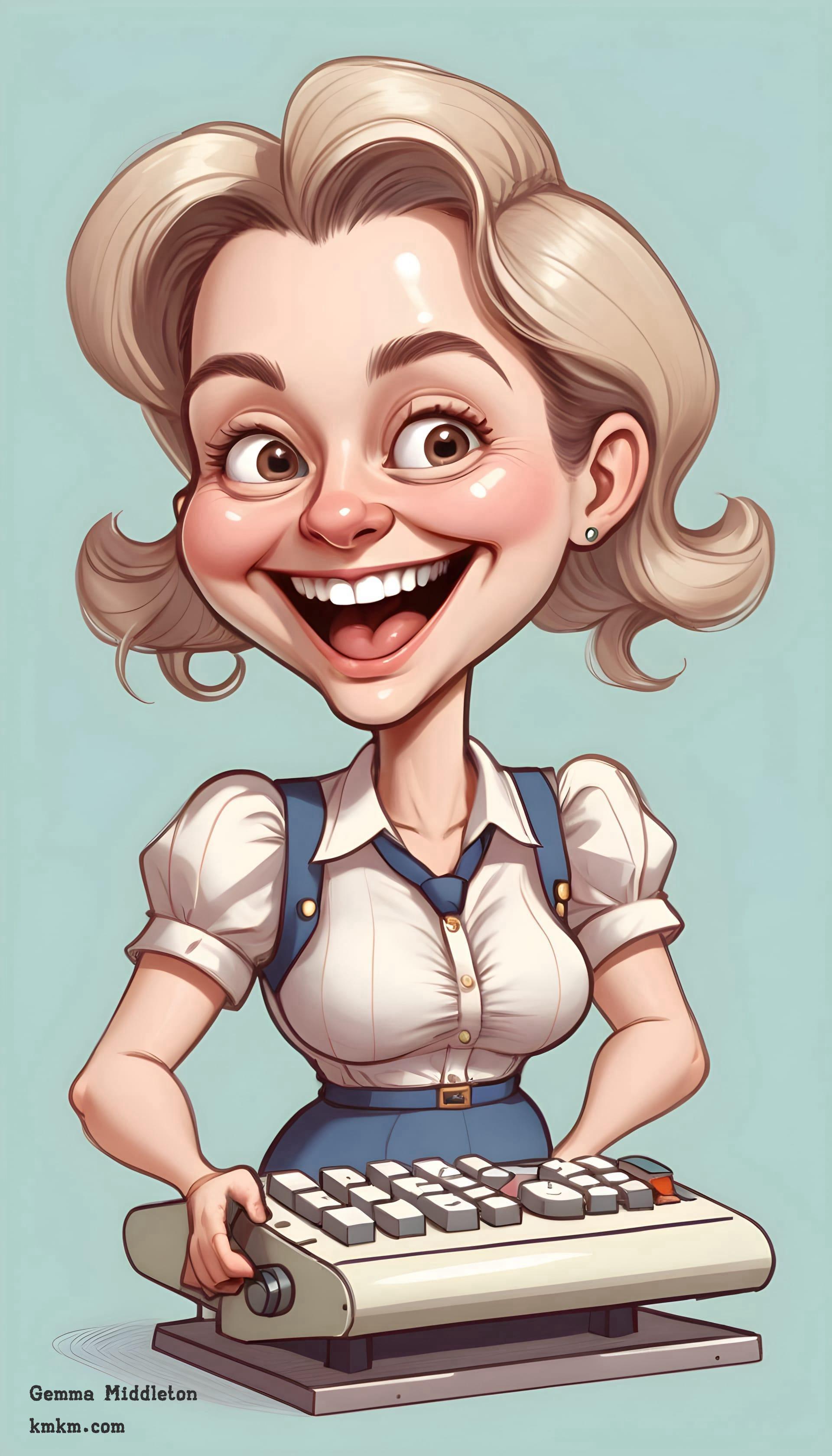 Digital caricature 01