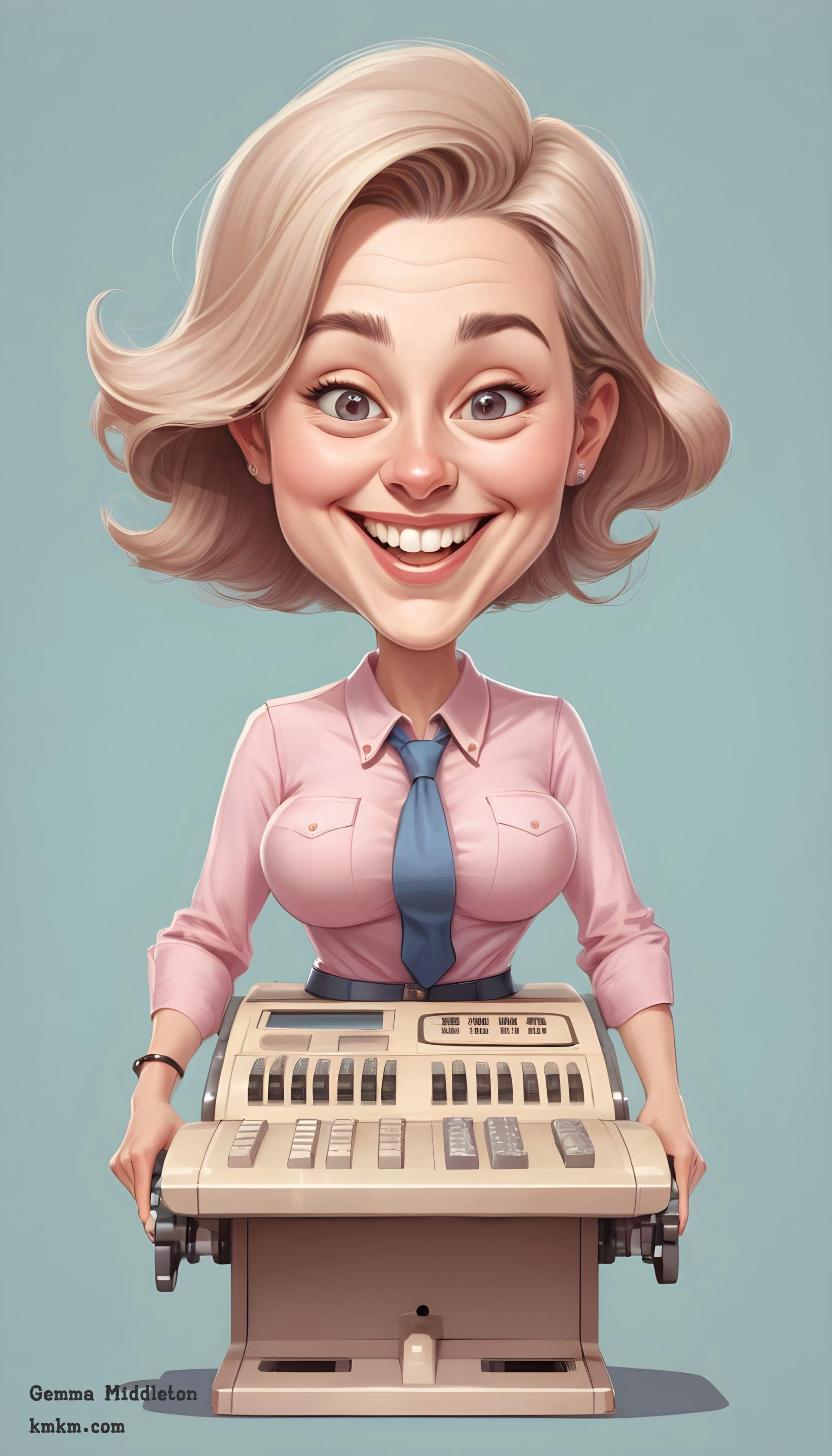 Digital caricature 02
