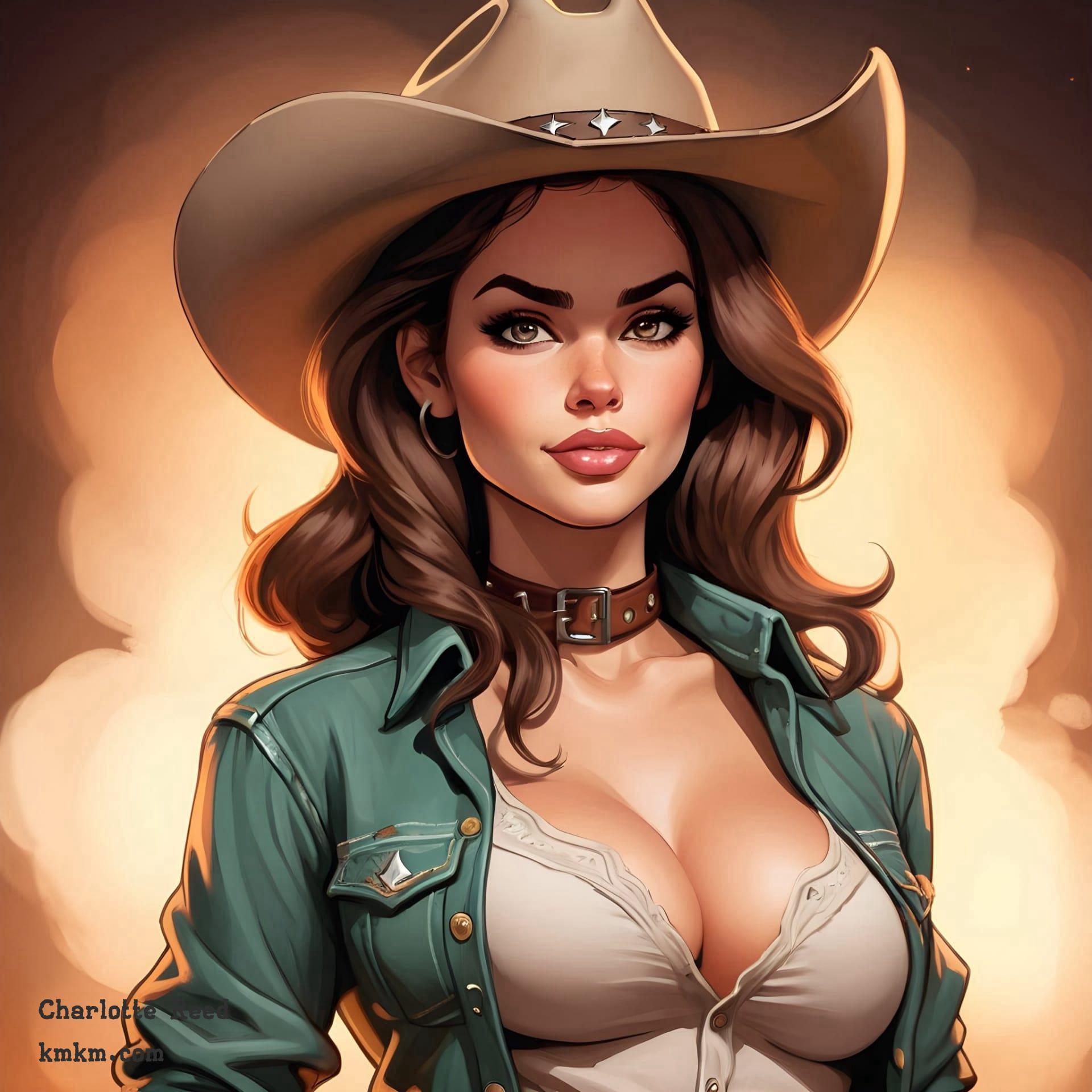 Female caricature 13