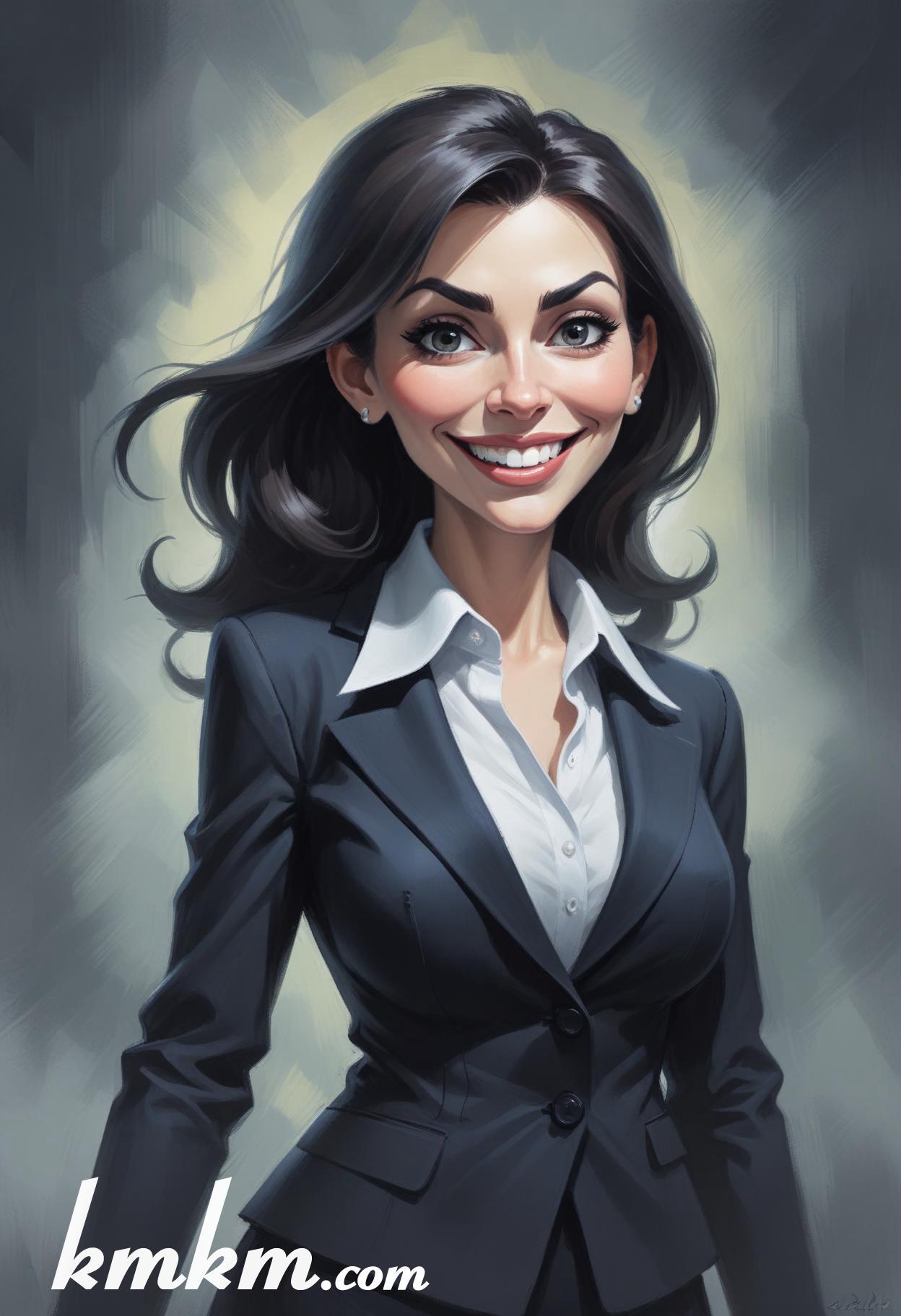 Halloween caricature cartoon drawing 01