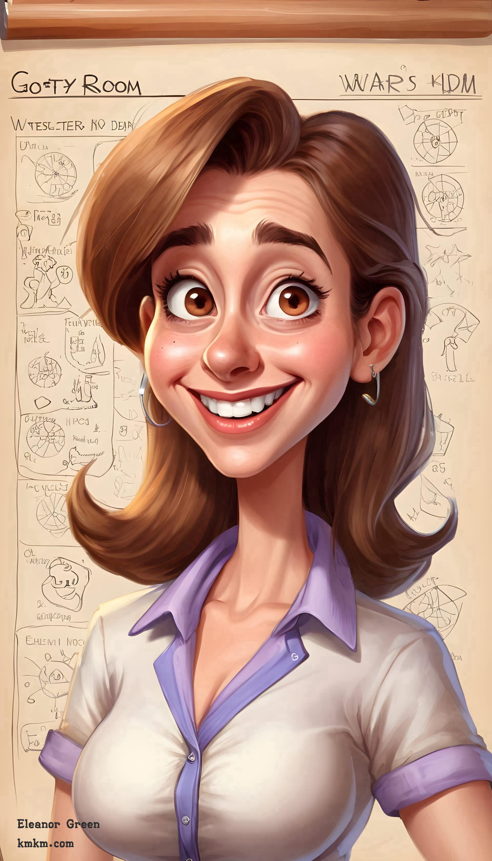 Personalized caricature 06