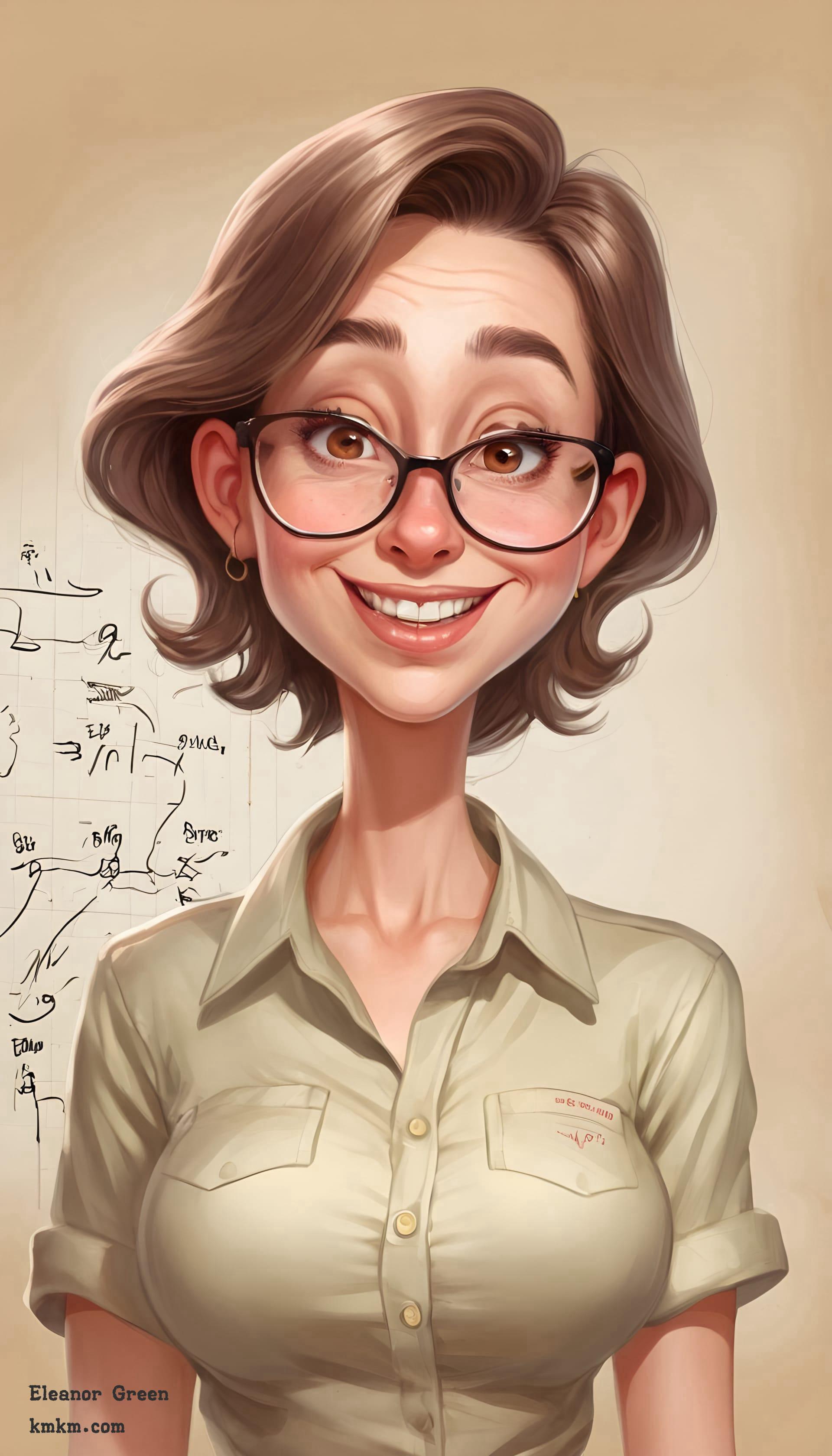 Personalized caricature 08