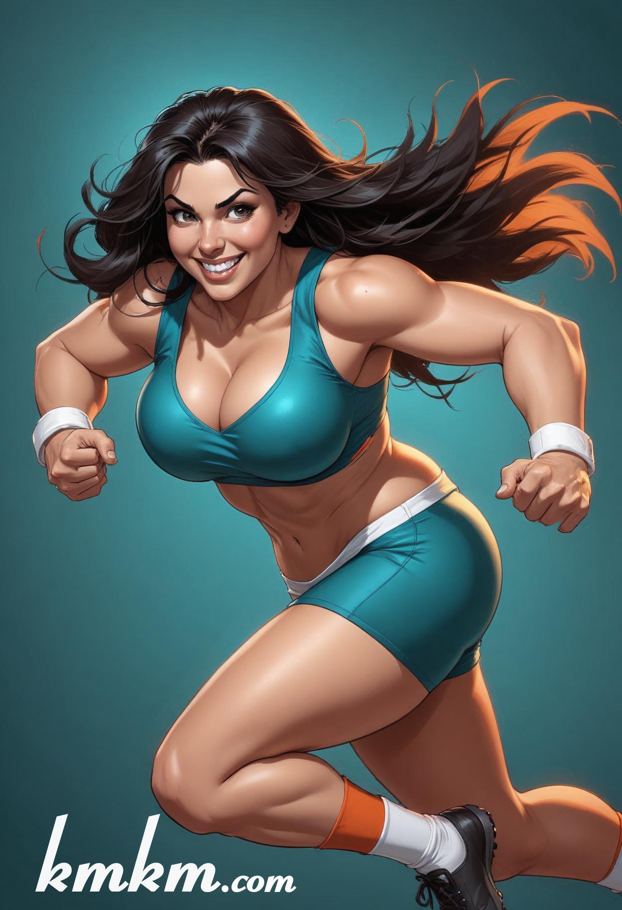 Rugby caricature cartoon drawing 03