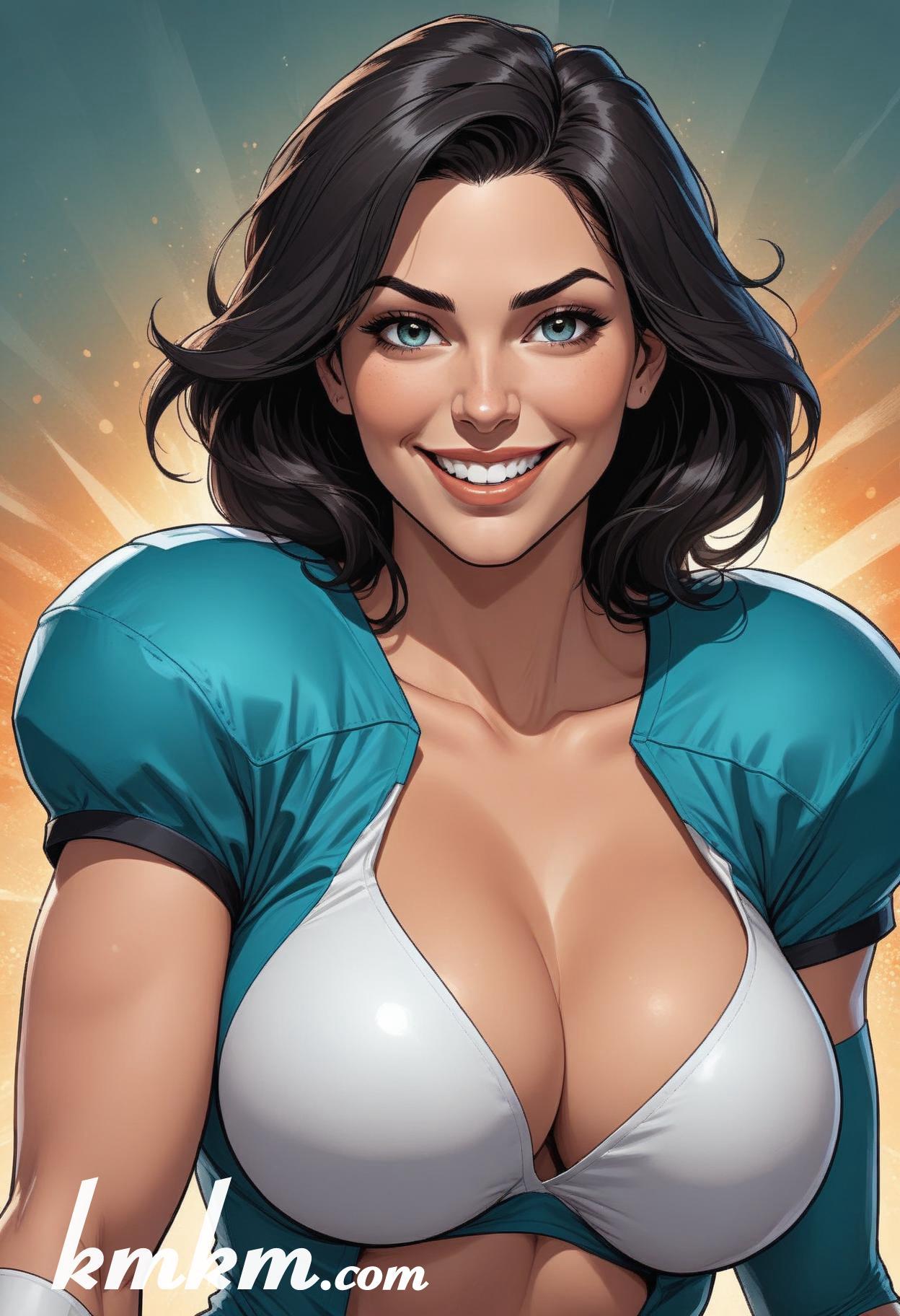 Rugby caricature cartoon drawing 08