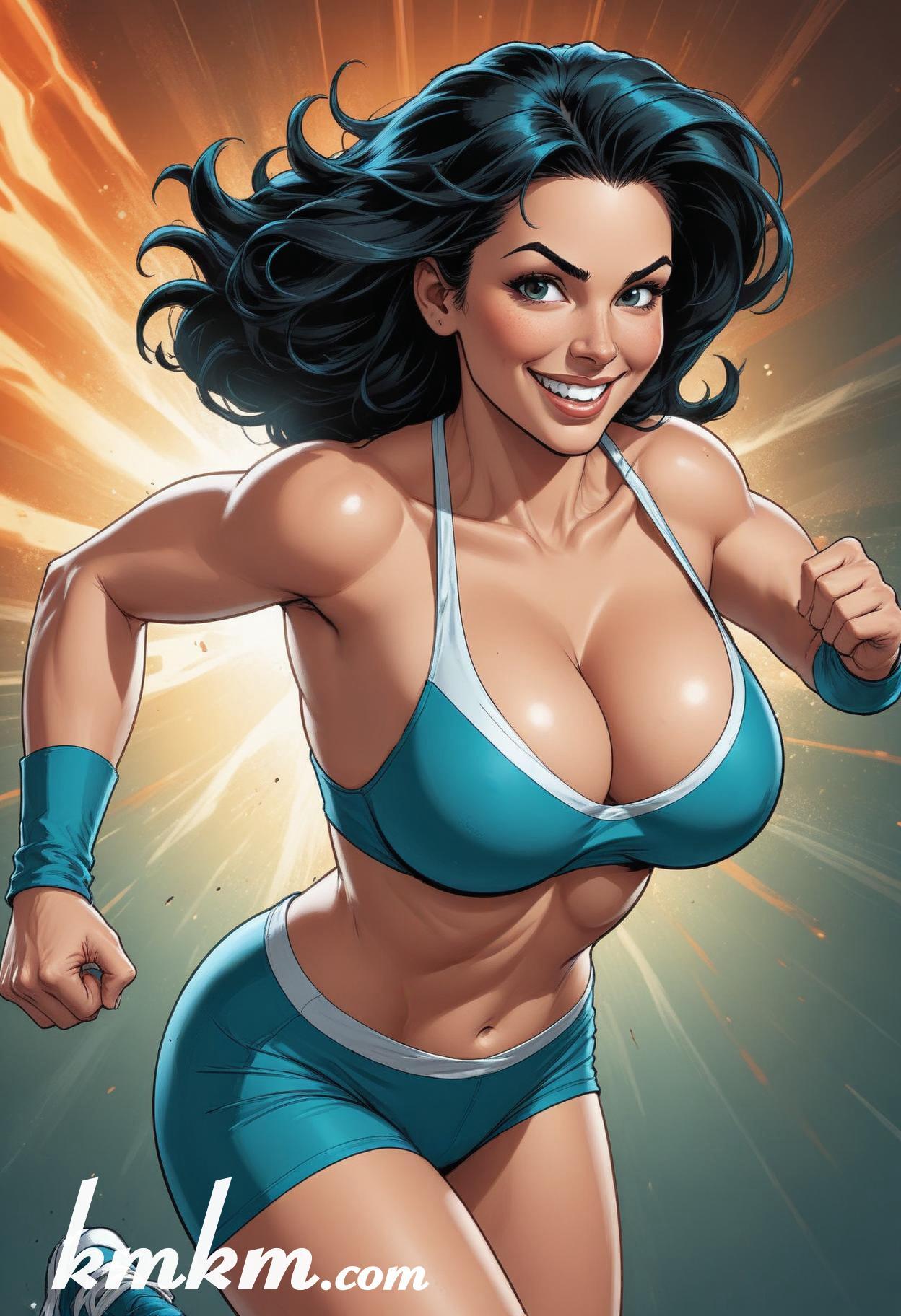 Rugby caricature cartoon drawing 15