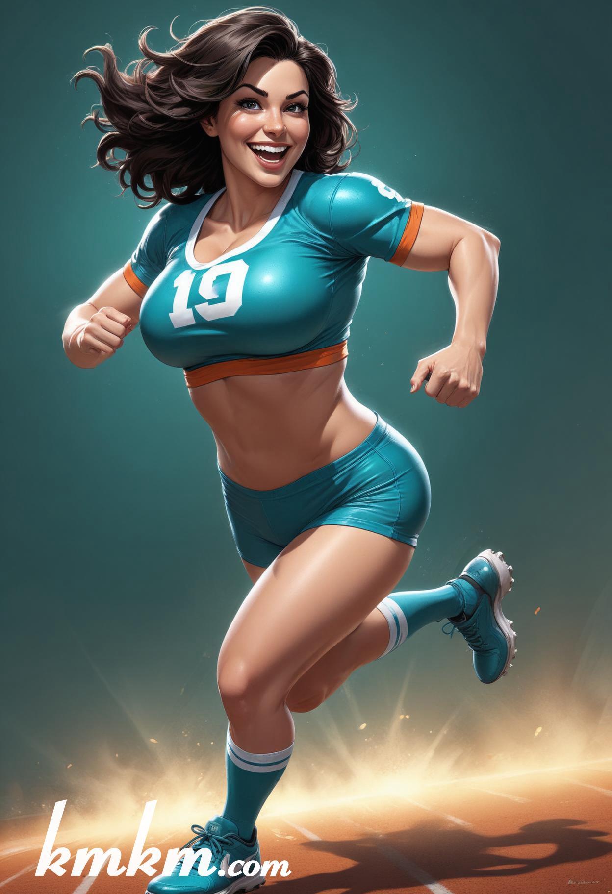 Rugby caricature cartoon drawing 18