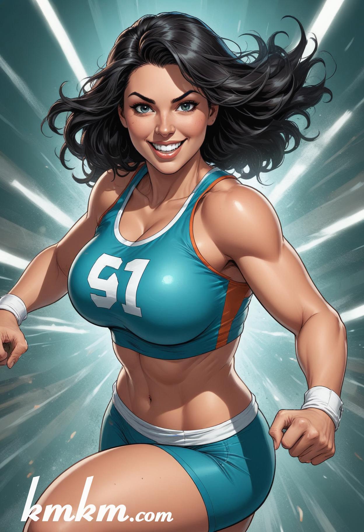 Rugby caricature cartoon drawing 20