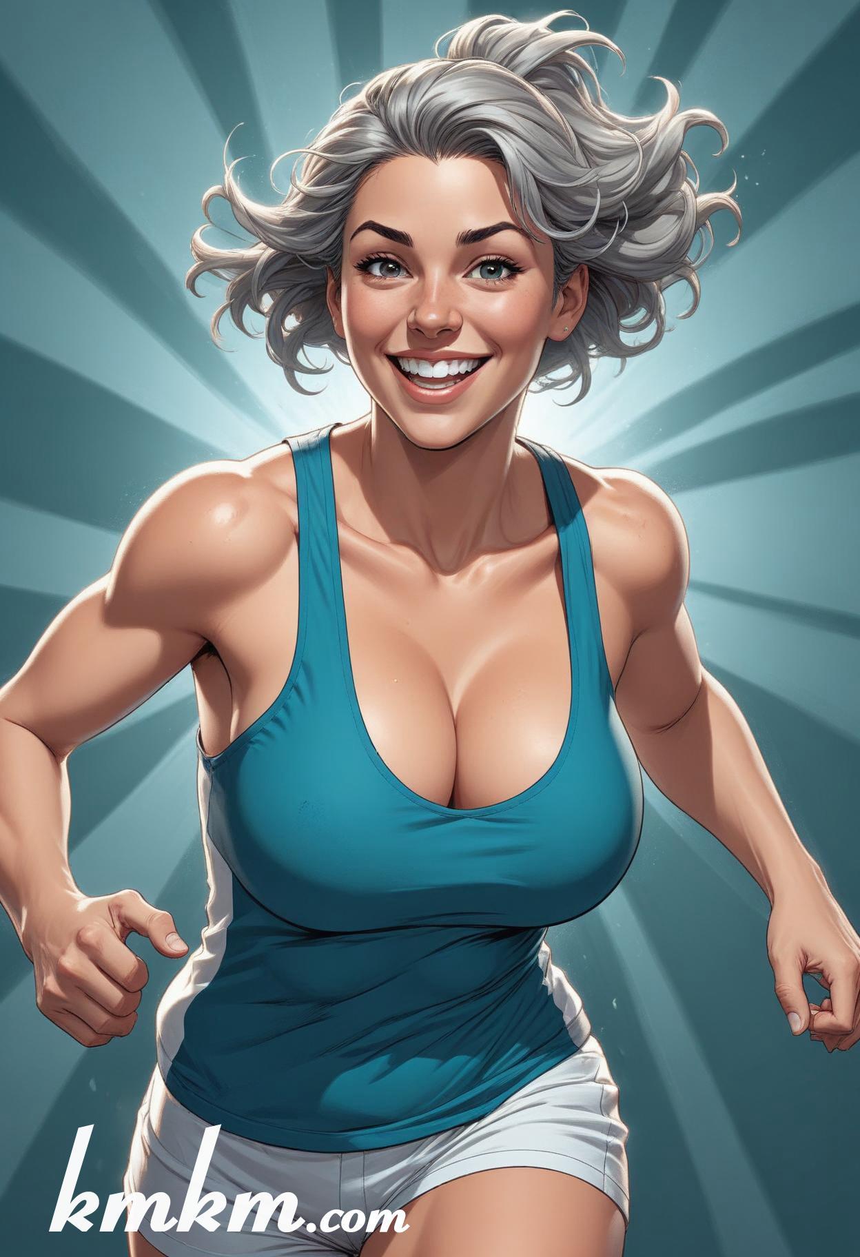 Soccer caricature cartoon drawing 05