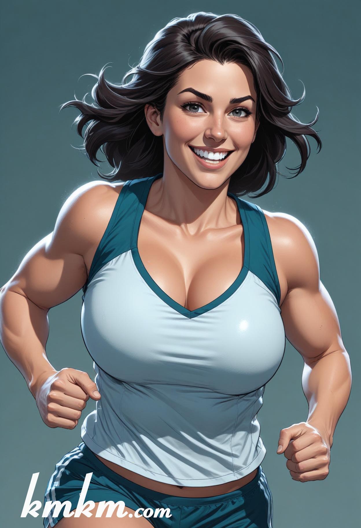 Soccer caricature cartoon drawing 10