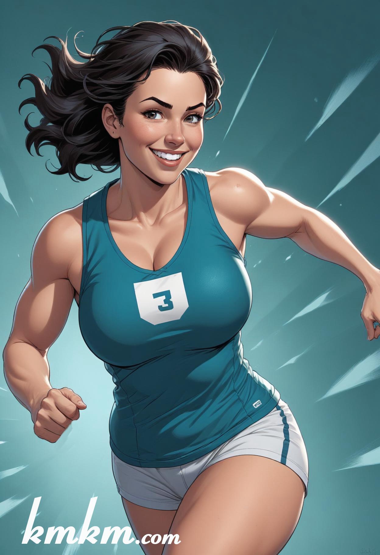 Soccer caricature cartoon drawing 11