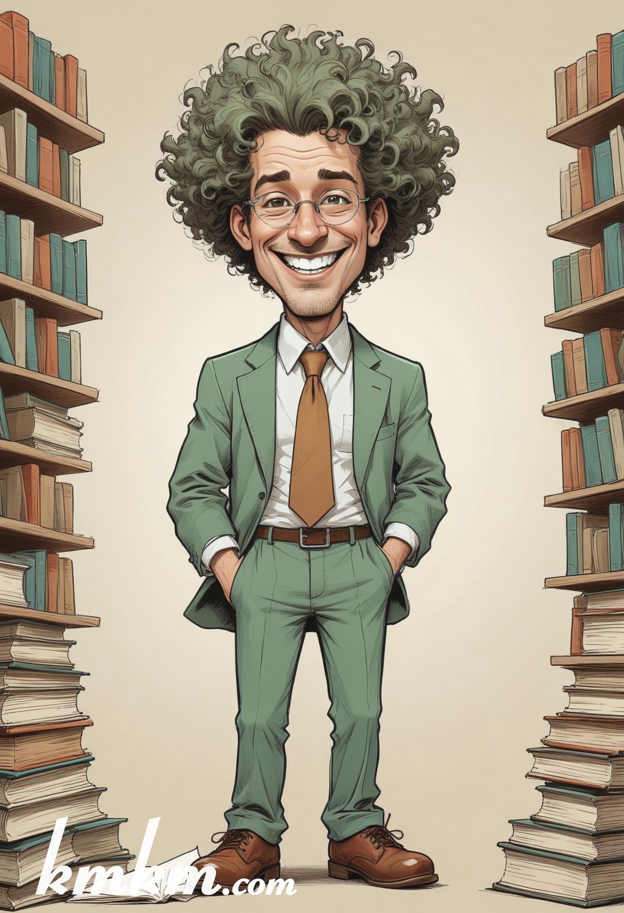Cute teacher cartoon 06