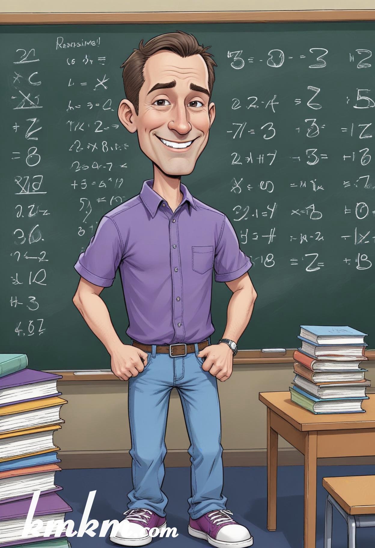 Cute teacher cartoon 11