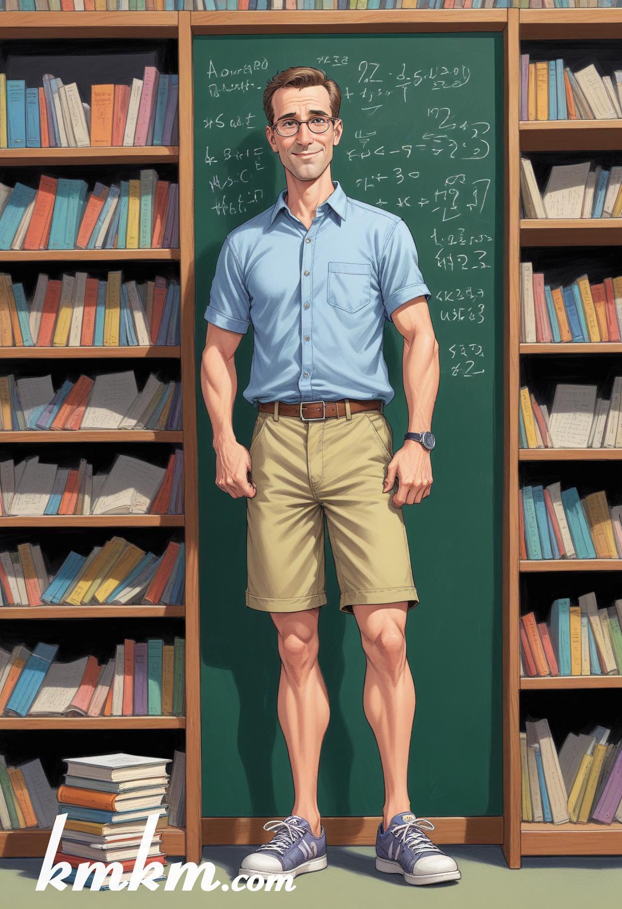 Cute teacher cartoon 13