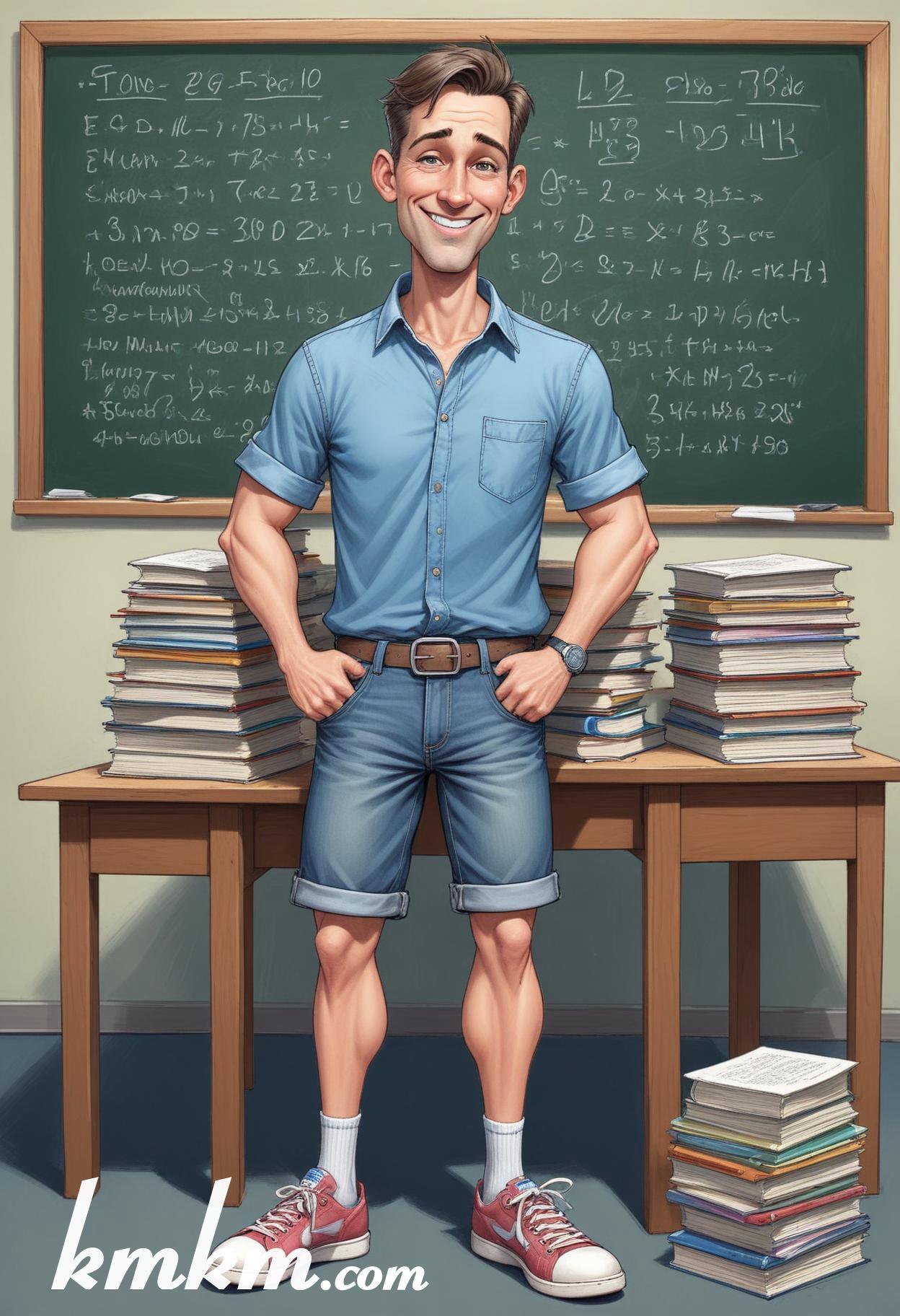 Cute teacher cartoon 17
