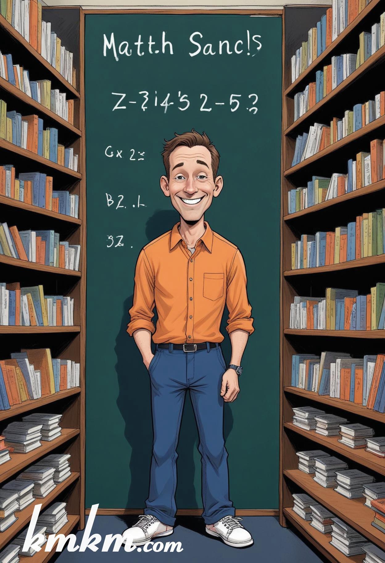 Male teacher cartoon 13