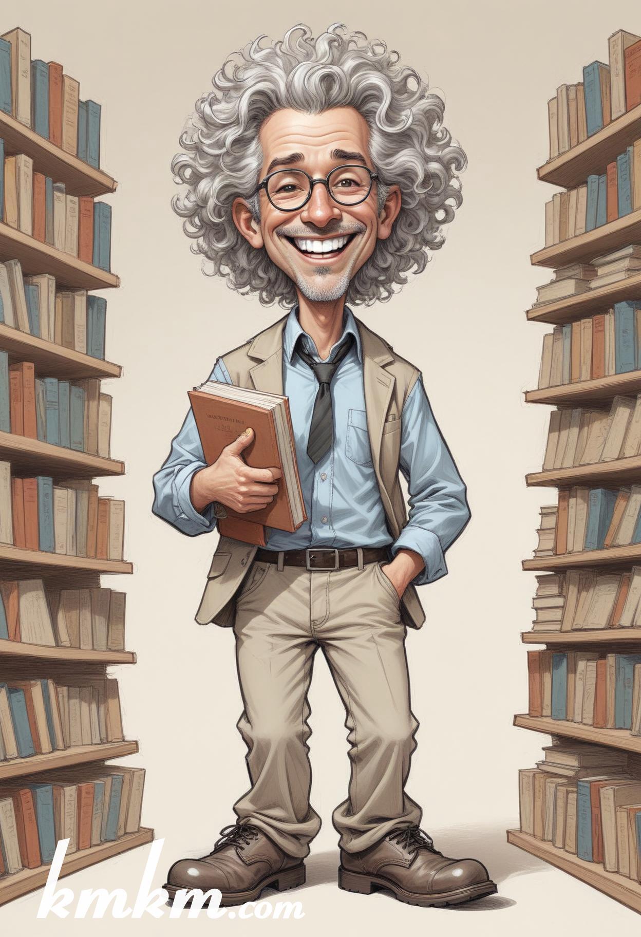 Teacher cartoon character 08