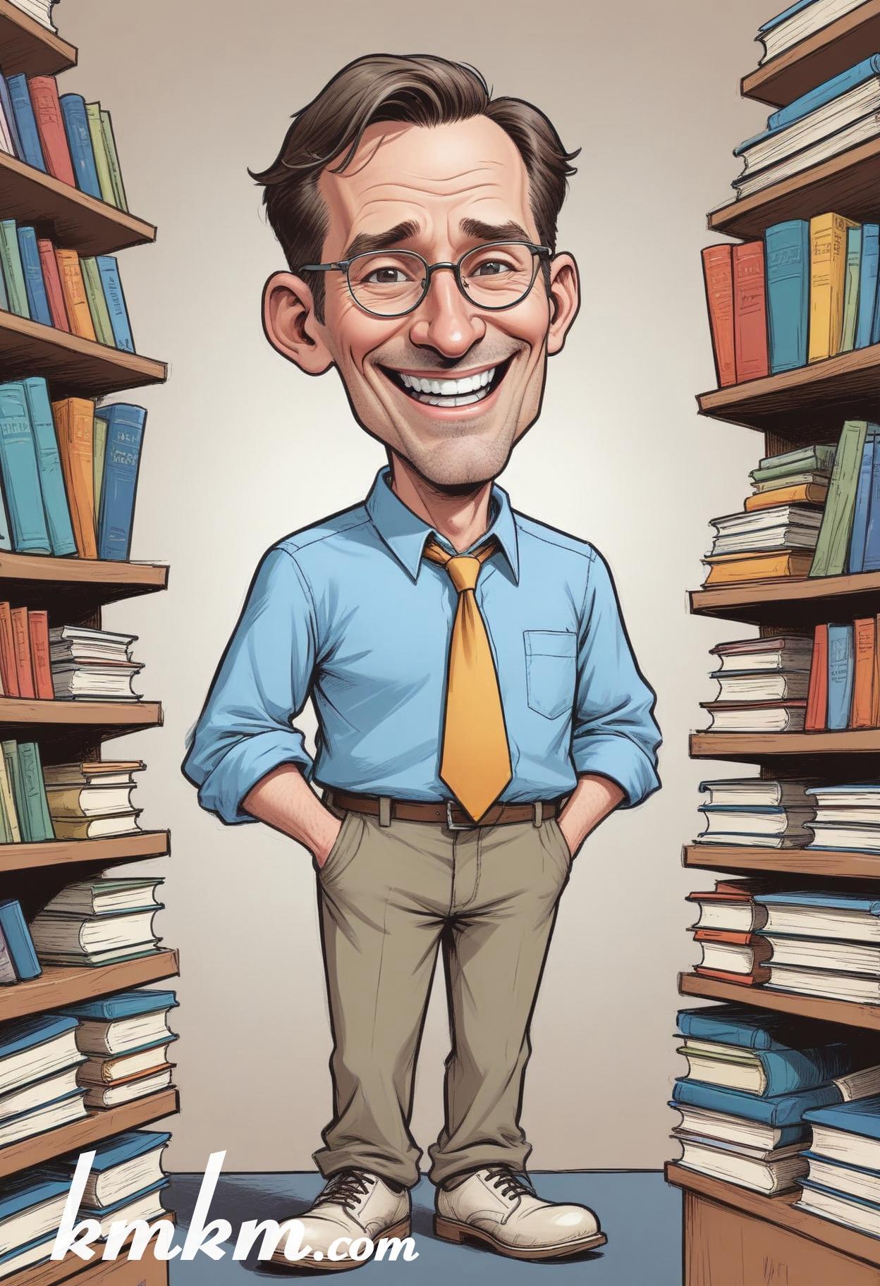 Teacher cartoon character 17