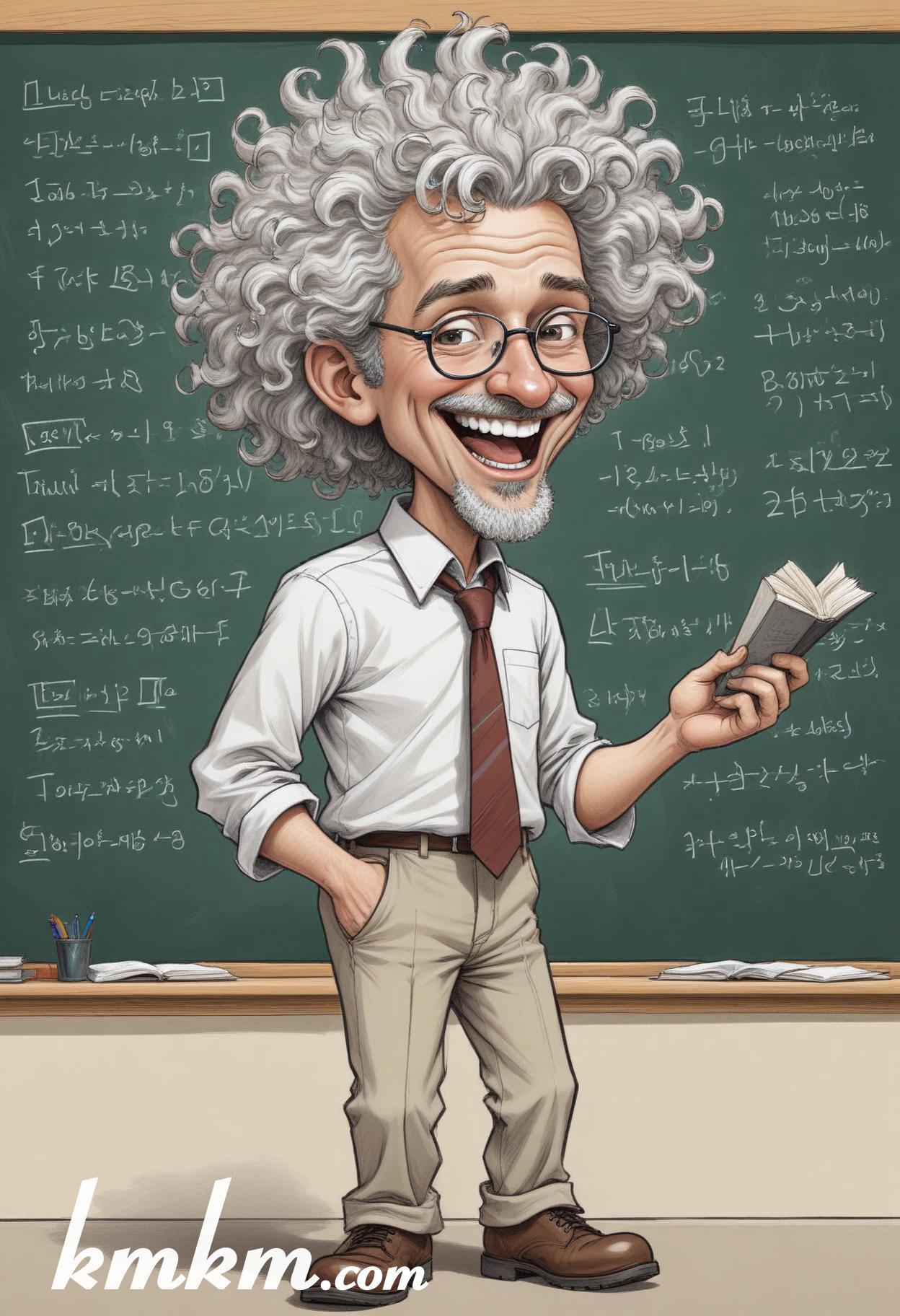 Teacher cartoon picture 06