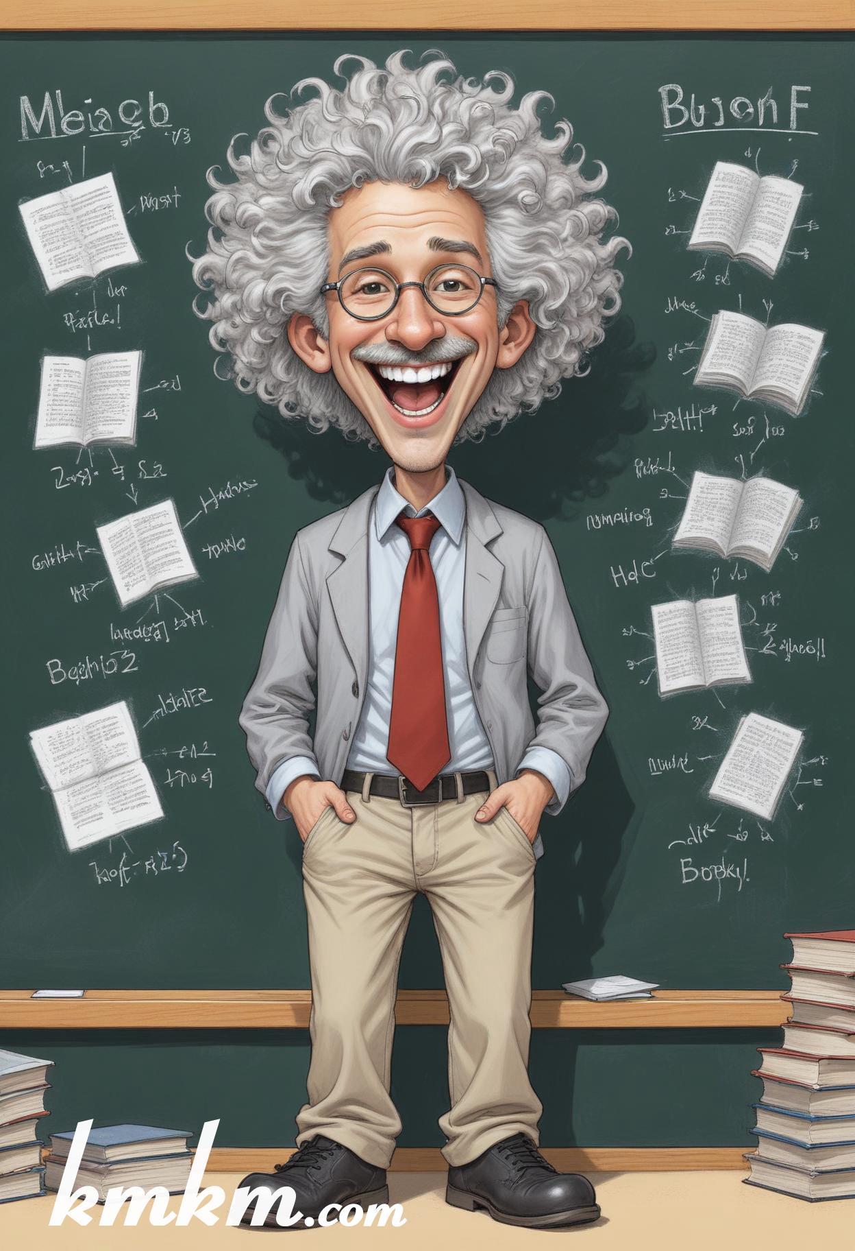 Teacher cartoon picture 07