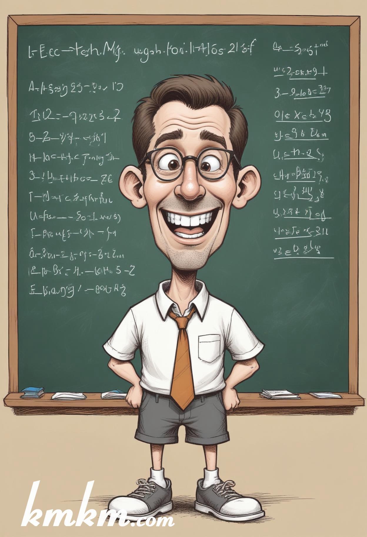 Teacher cartoon 01