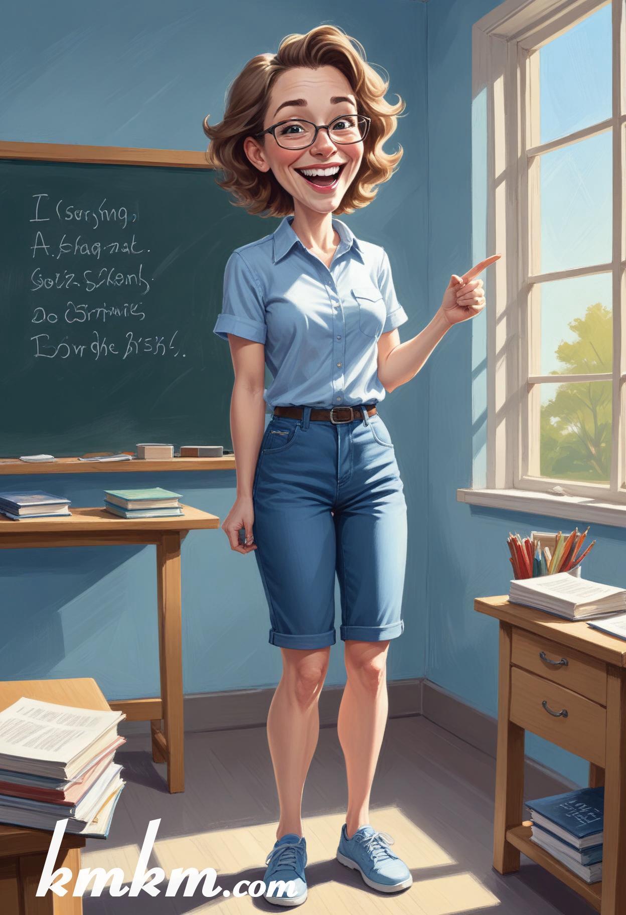Teacher cartoon 19