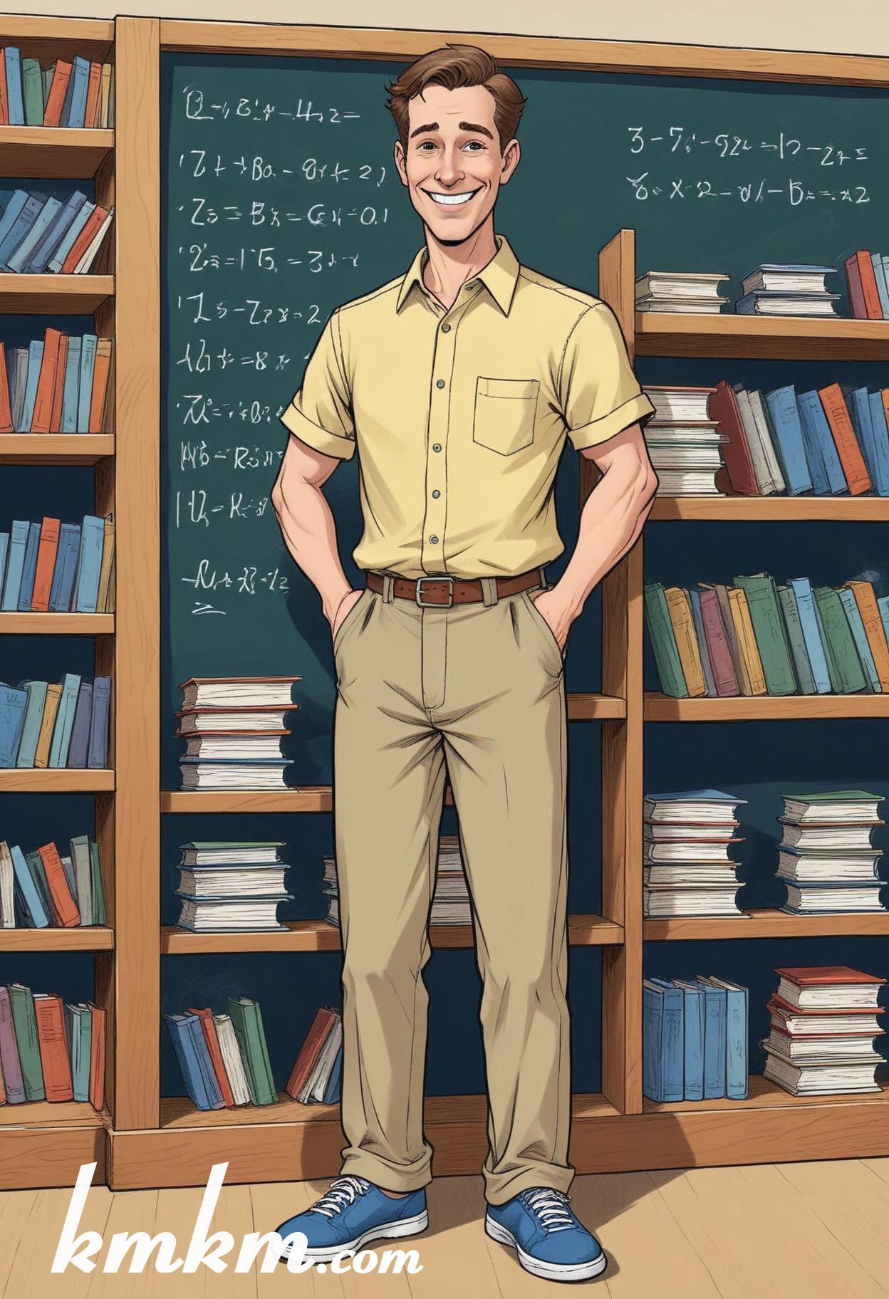 Teacher clipart 12