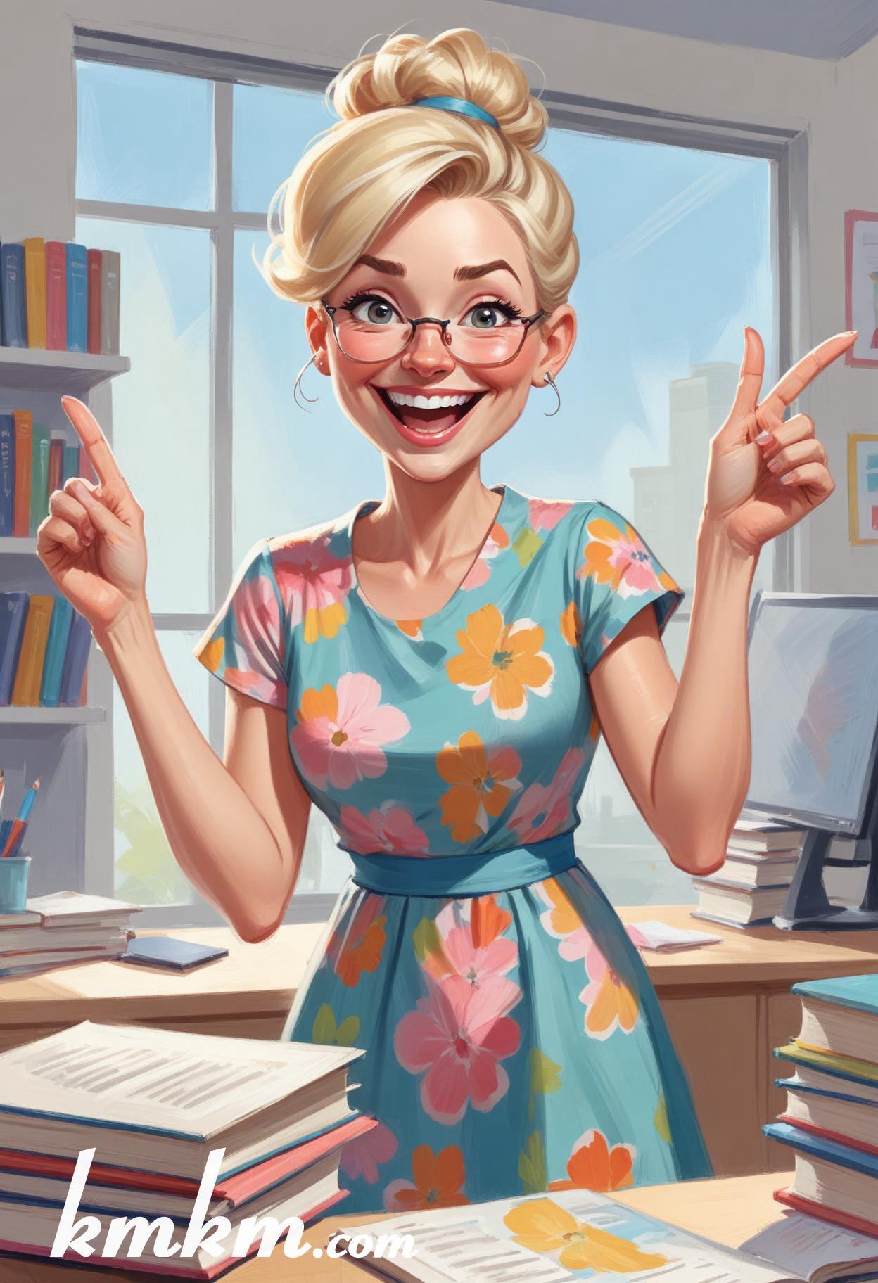 Teacher clipart 19
