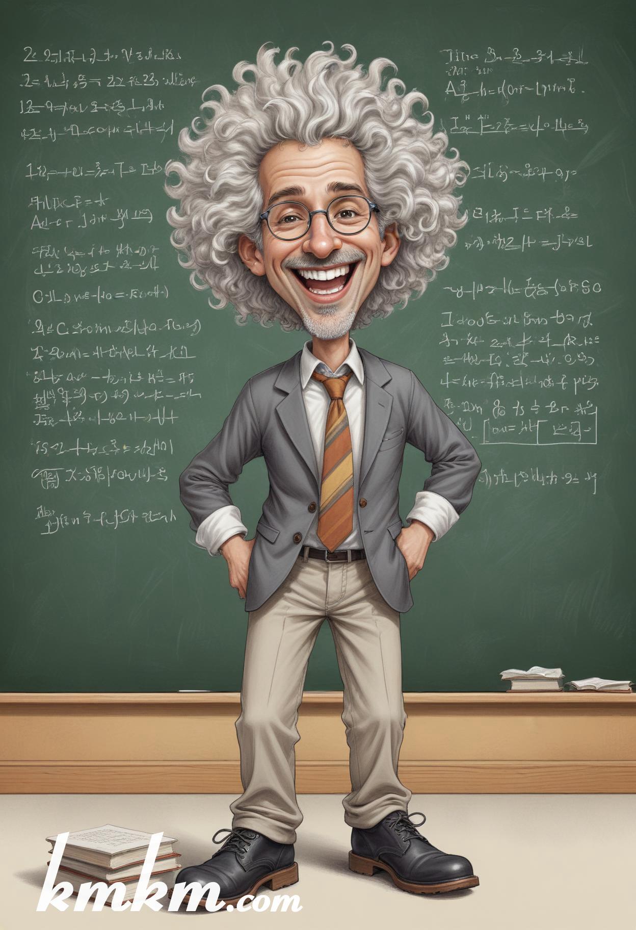 Teacher illustration cute 08