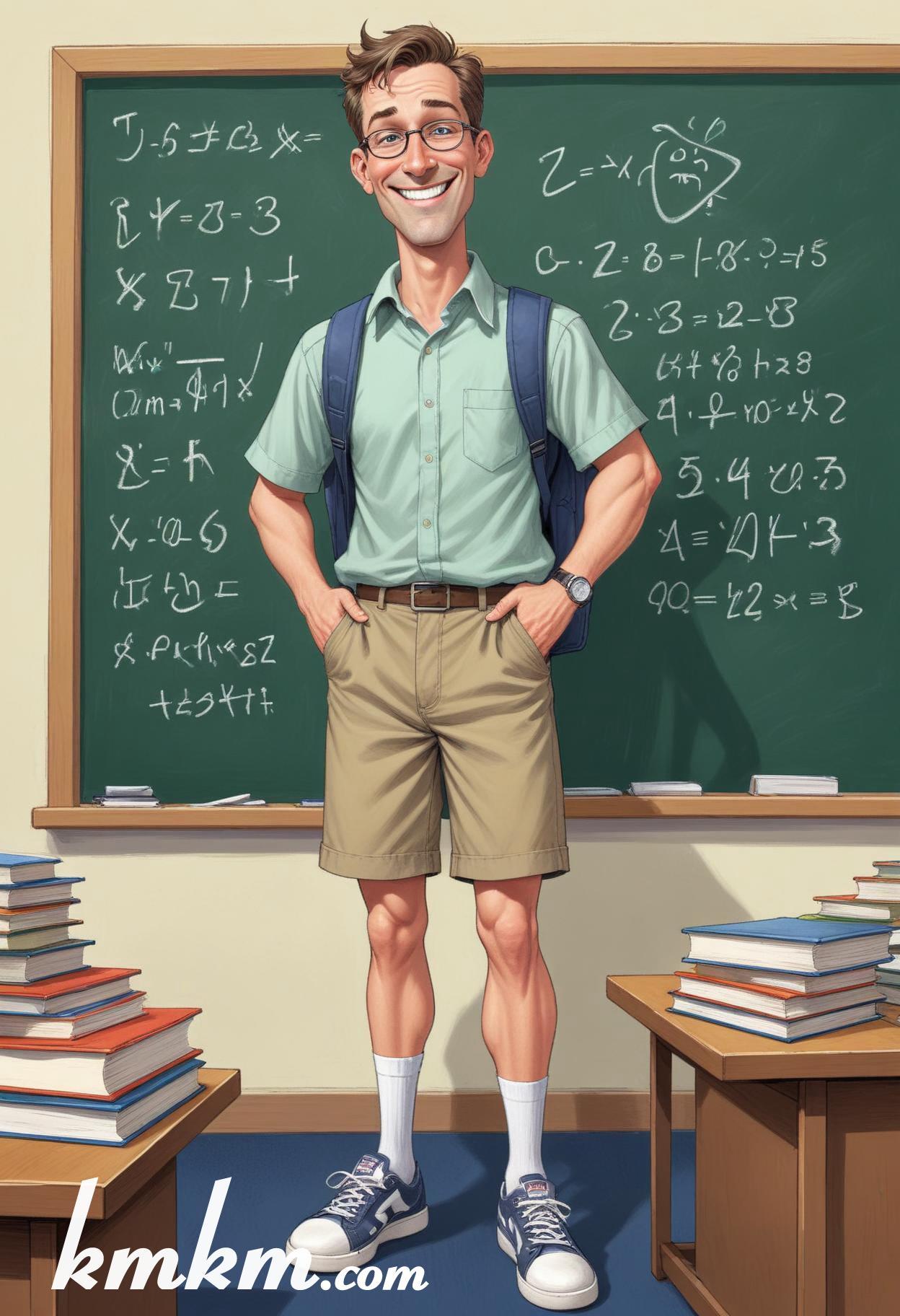 Teacher illustration cute 10