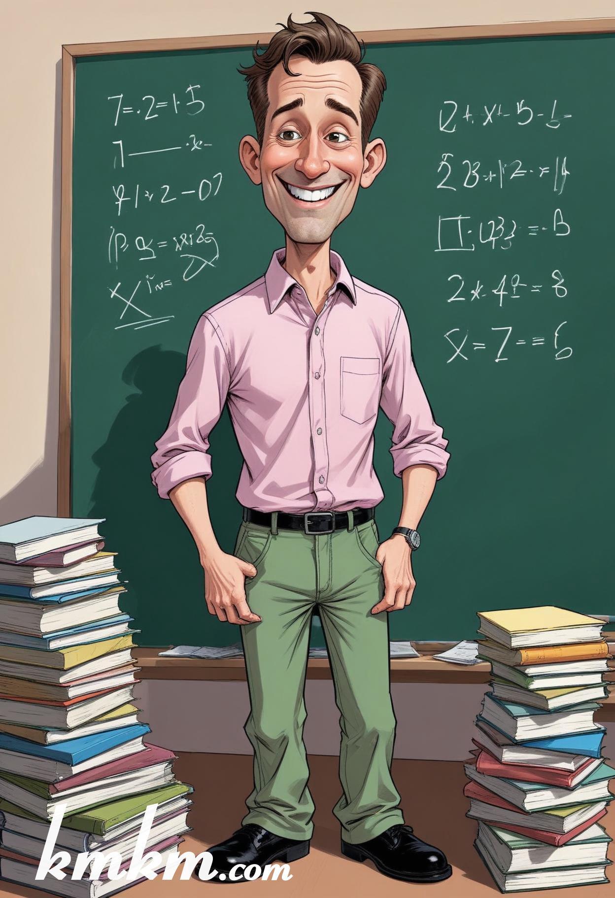 Teacher illustration cute 12
