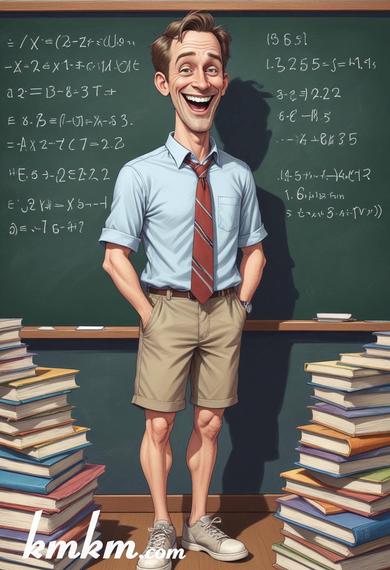 Teacher illustration cute 13