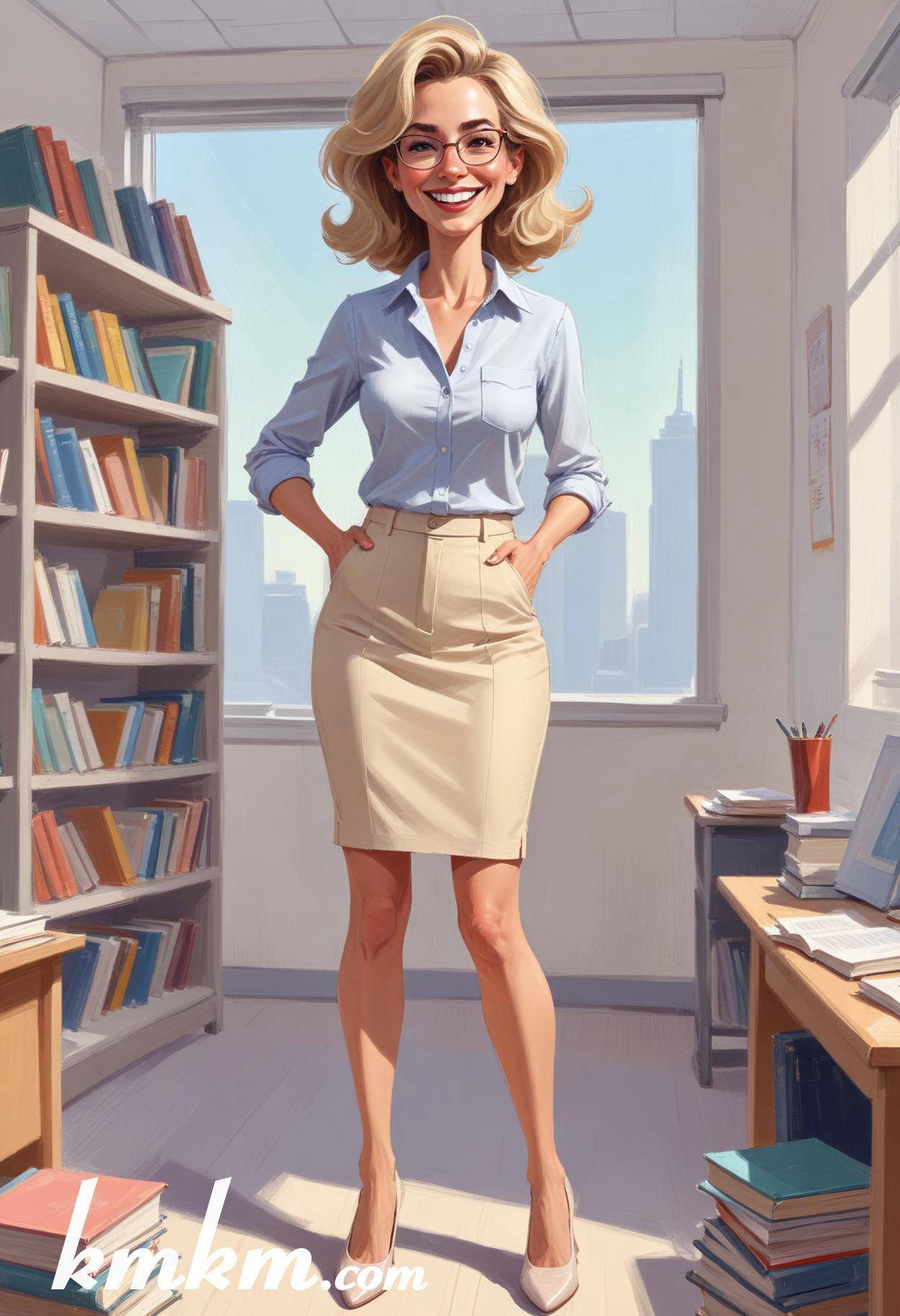 Teacher illustration 17