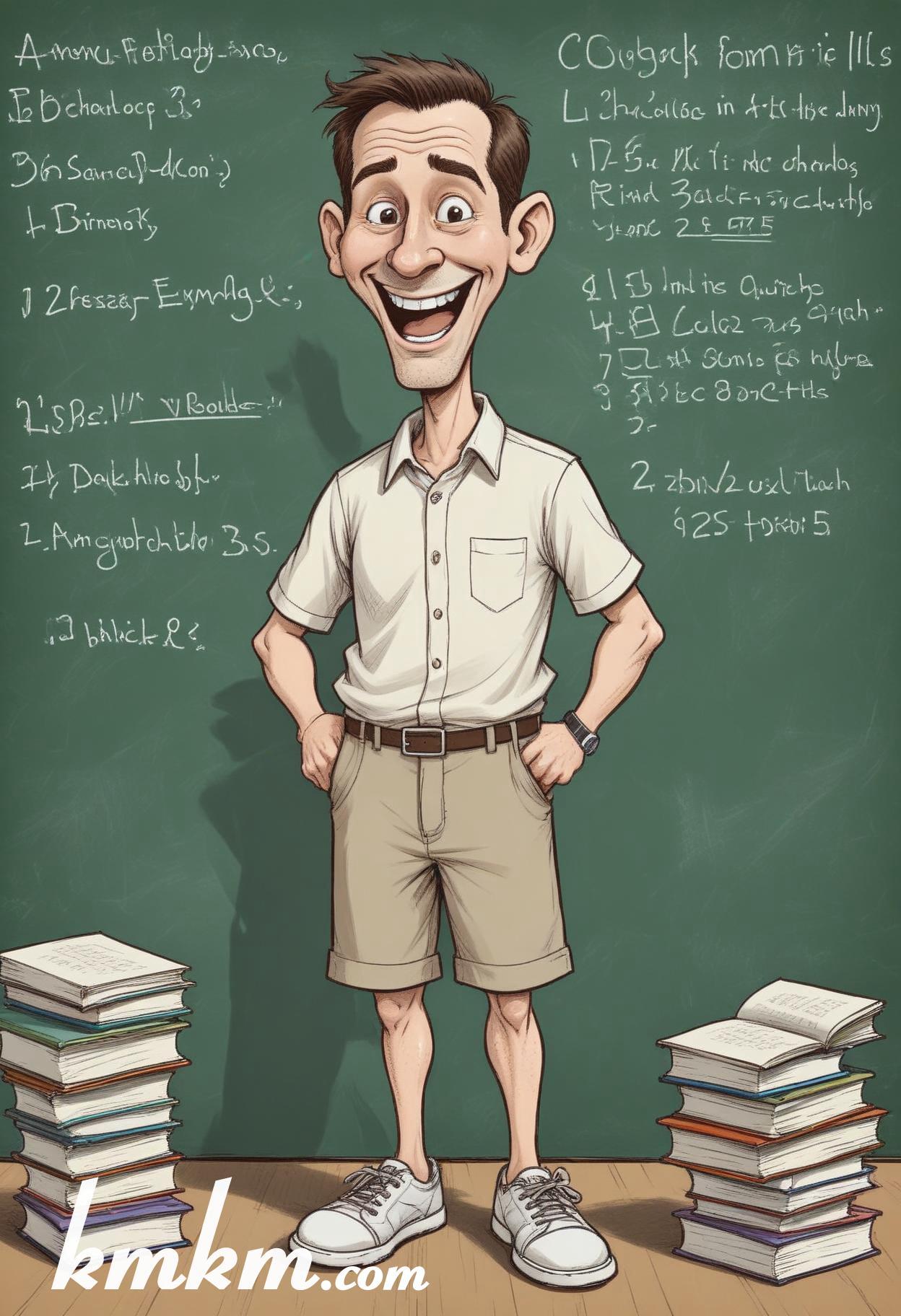 Teachers cartoon images 02
