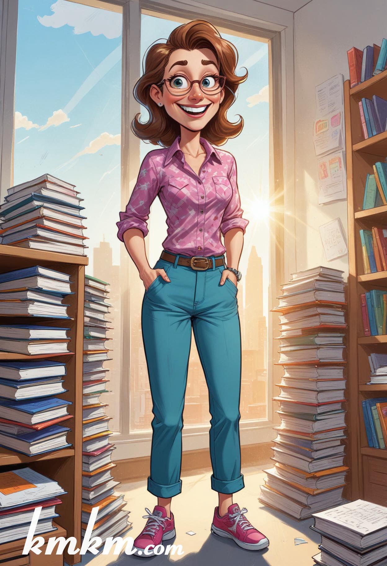 Teachers cartoon images 08