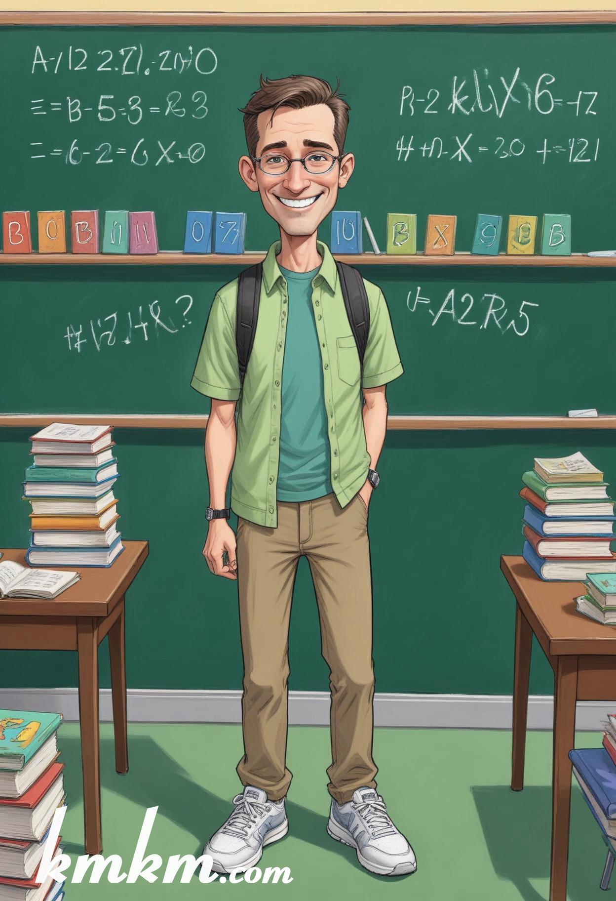 Teachers day cartoon 09