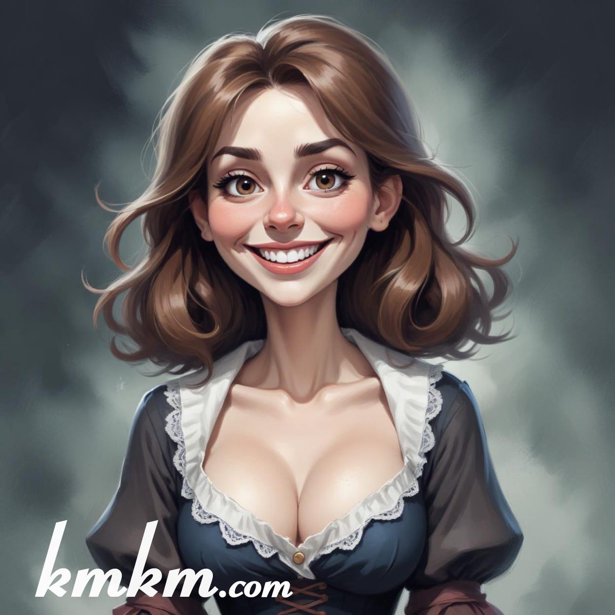 Pfp witch cartoon caricature drawing 11