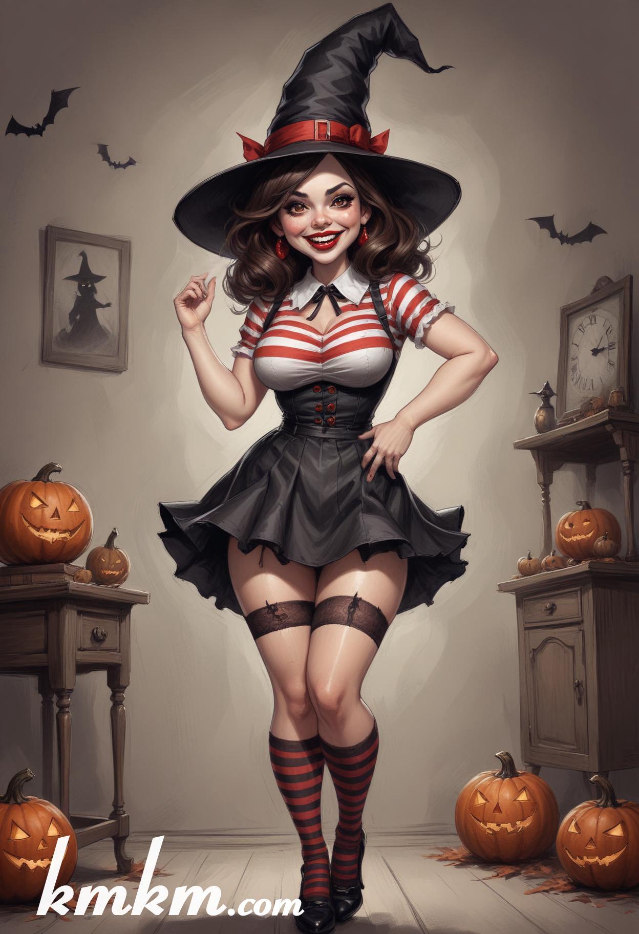 Quick easy halloween costumes ideas sketch drawing 03