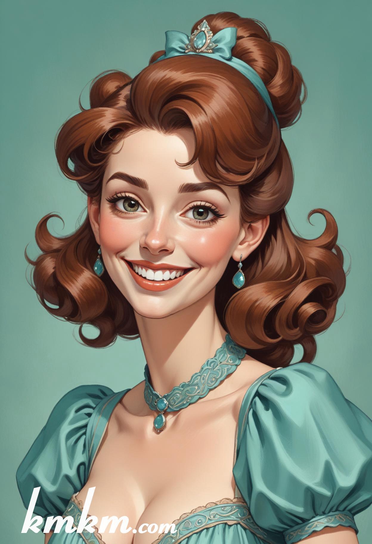 French woman traditional dress figure drawing 09