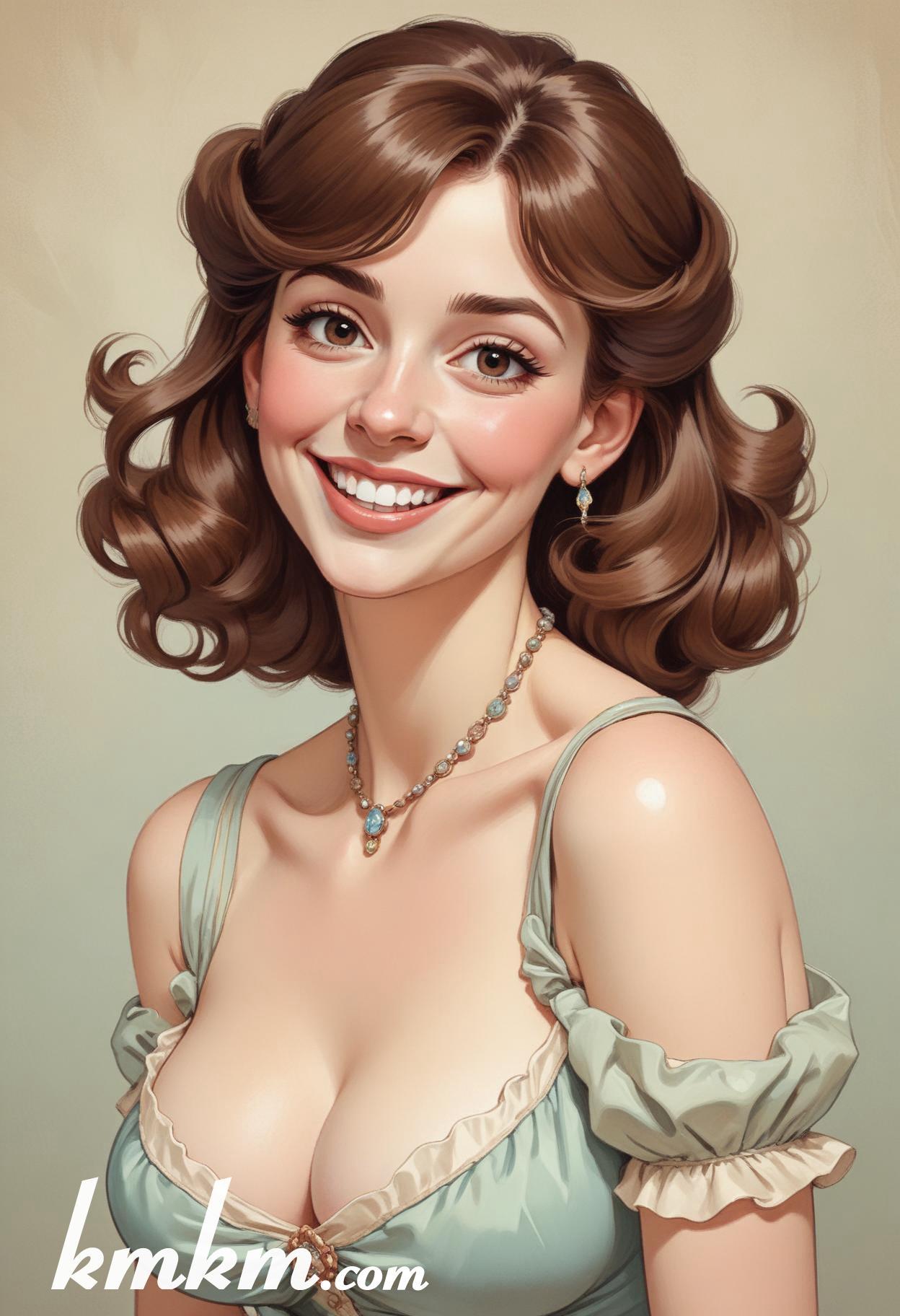 French woman traditional dress figure drawing 14