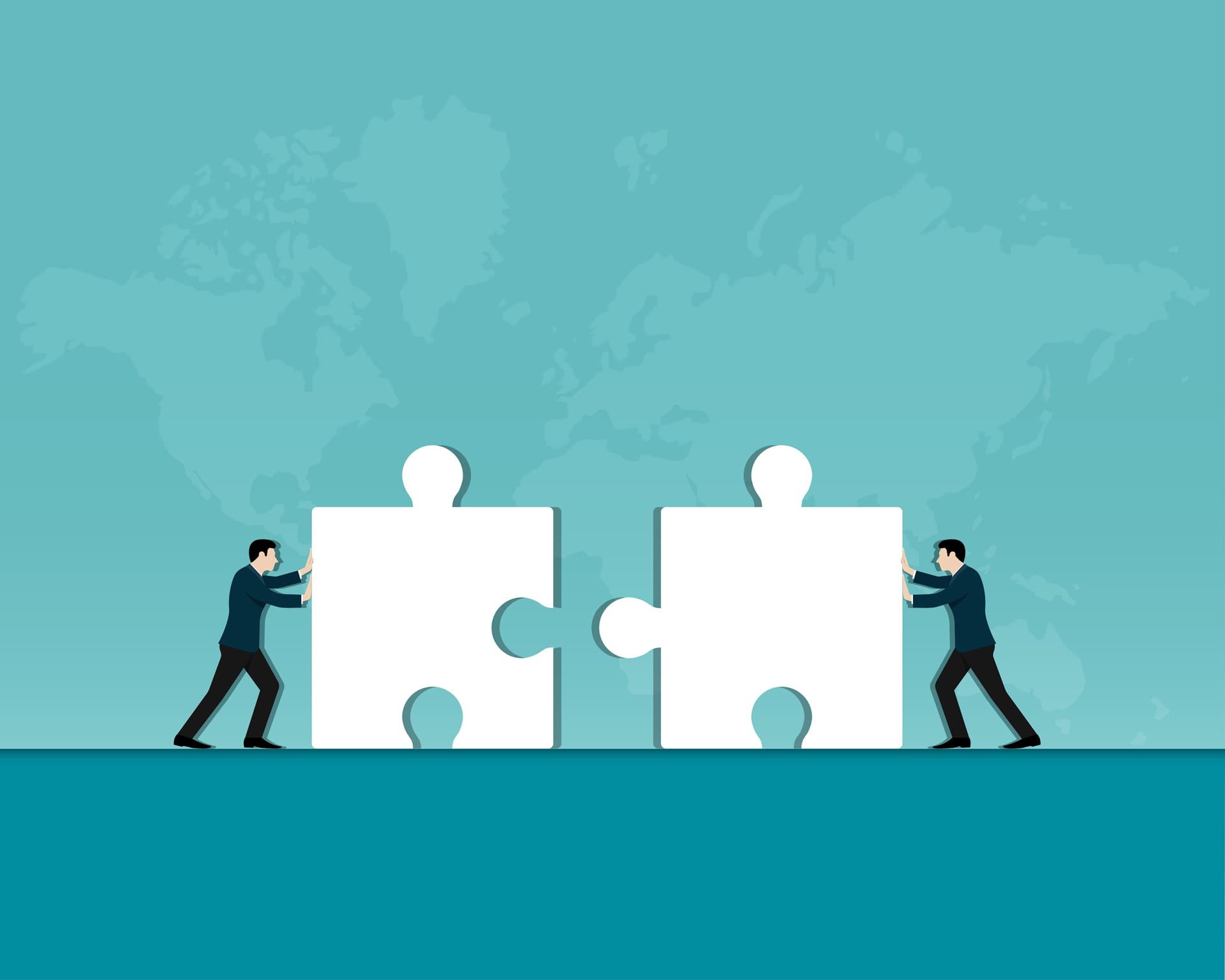 Businessman stand arrow looking go future