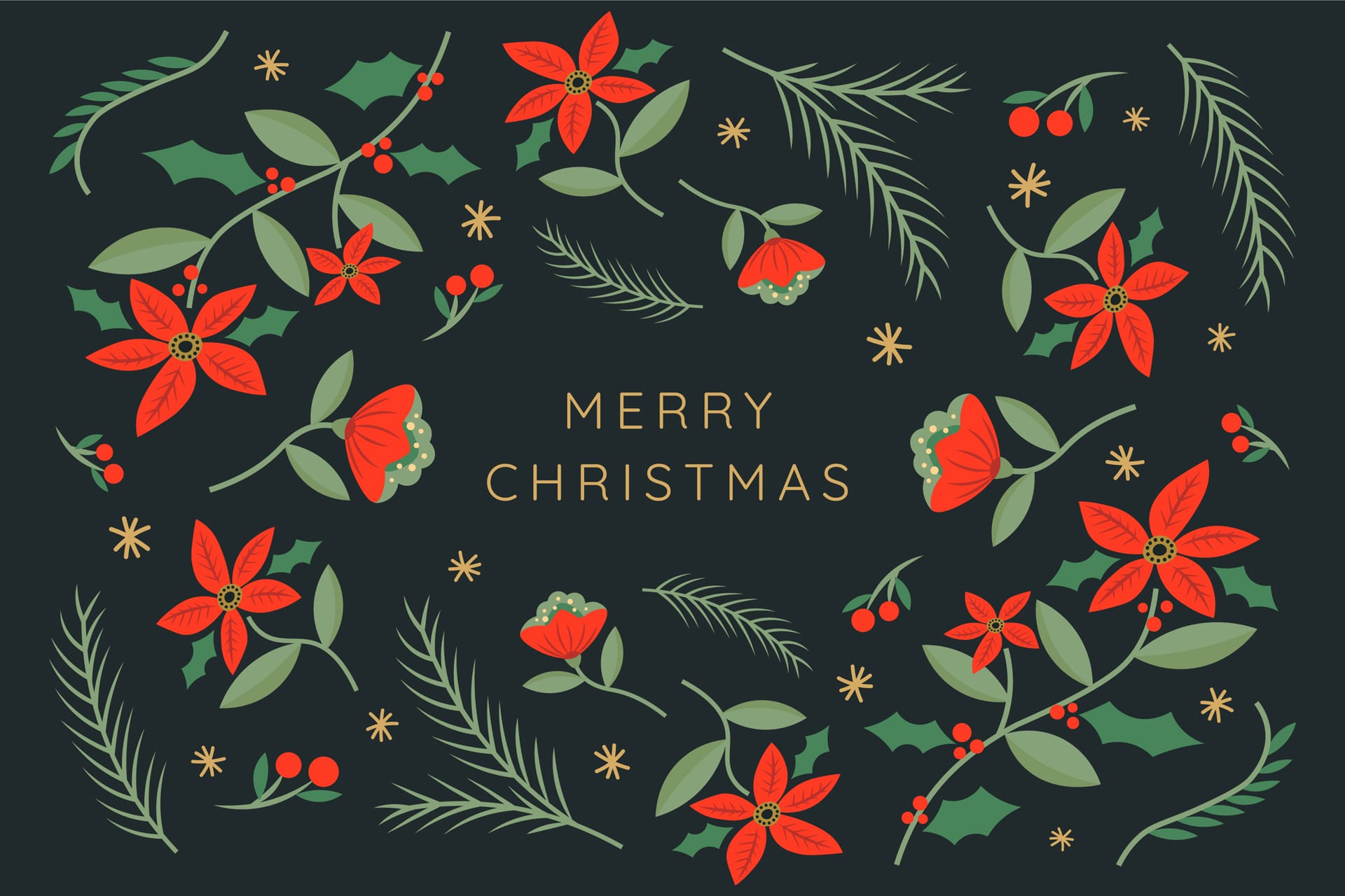 Christmas background clipart flat christmas background