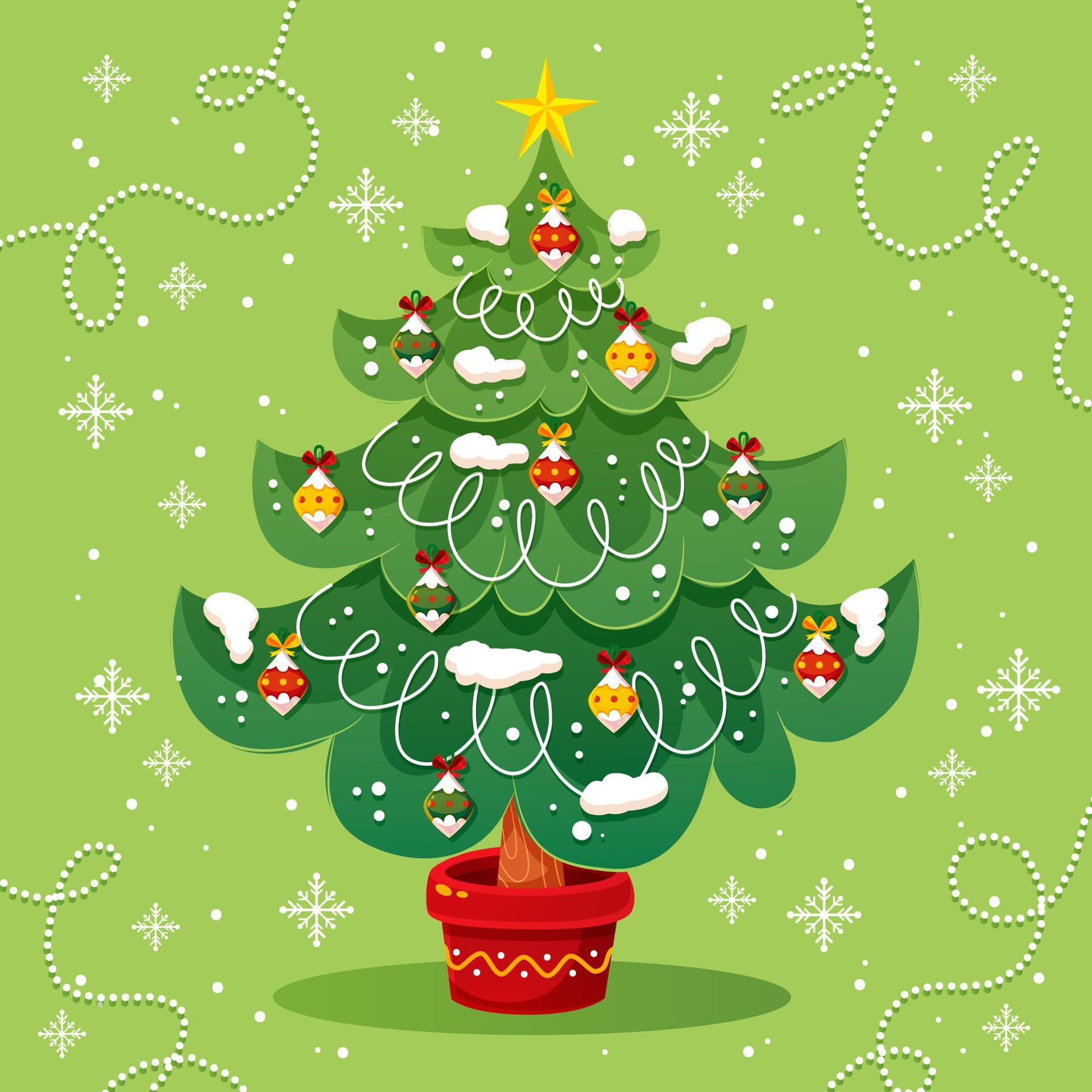 Christmas clipart images christmas tree concept