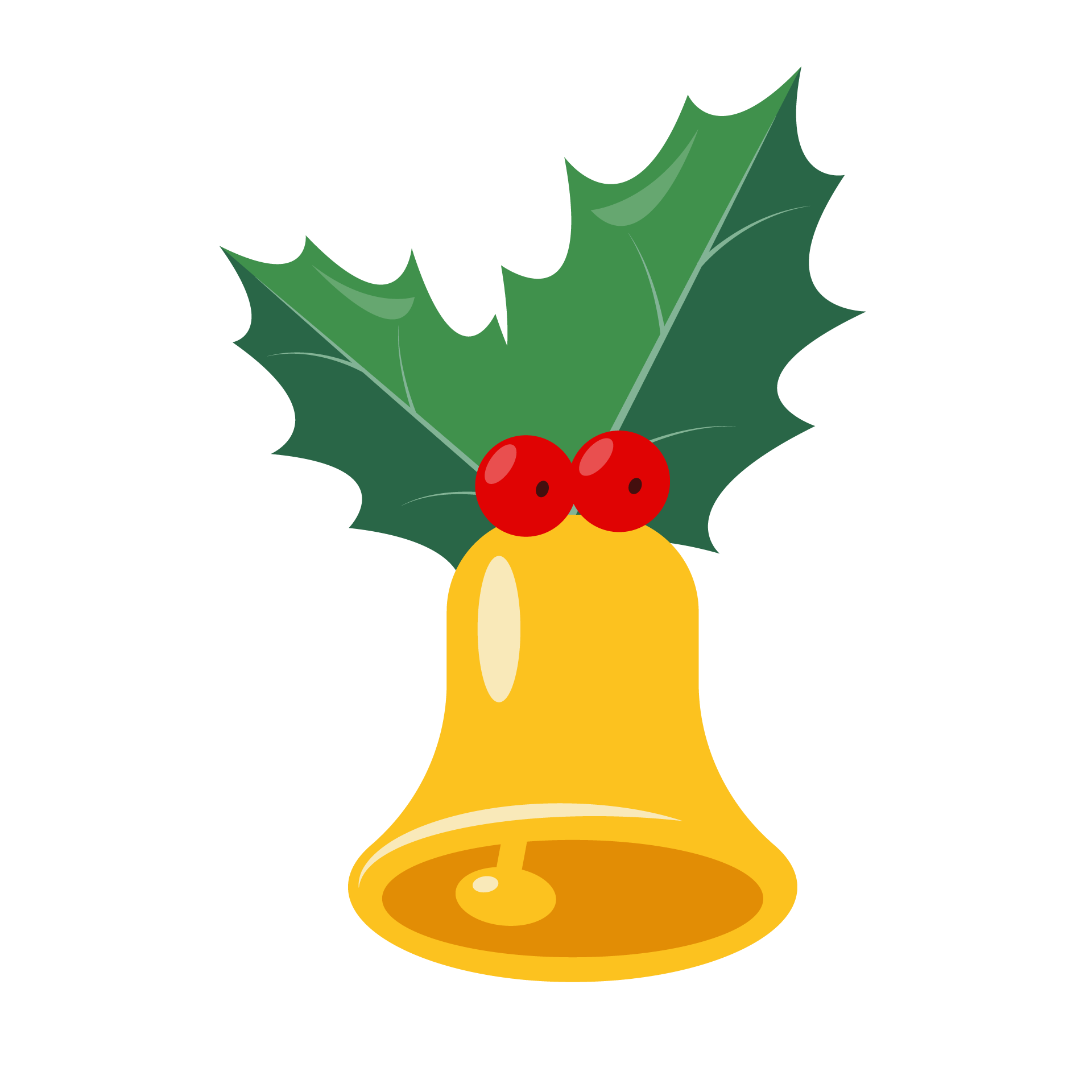 Collection christmas holiday decorations illustrations evocative image