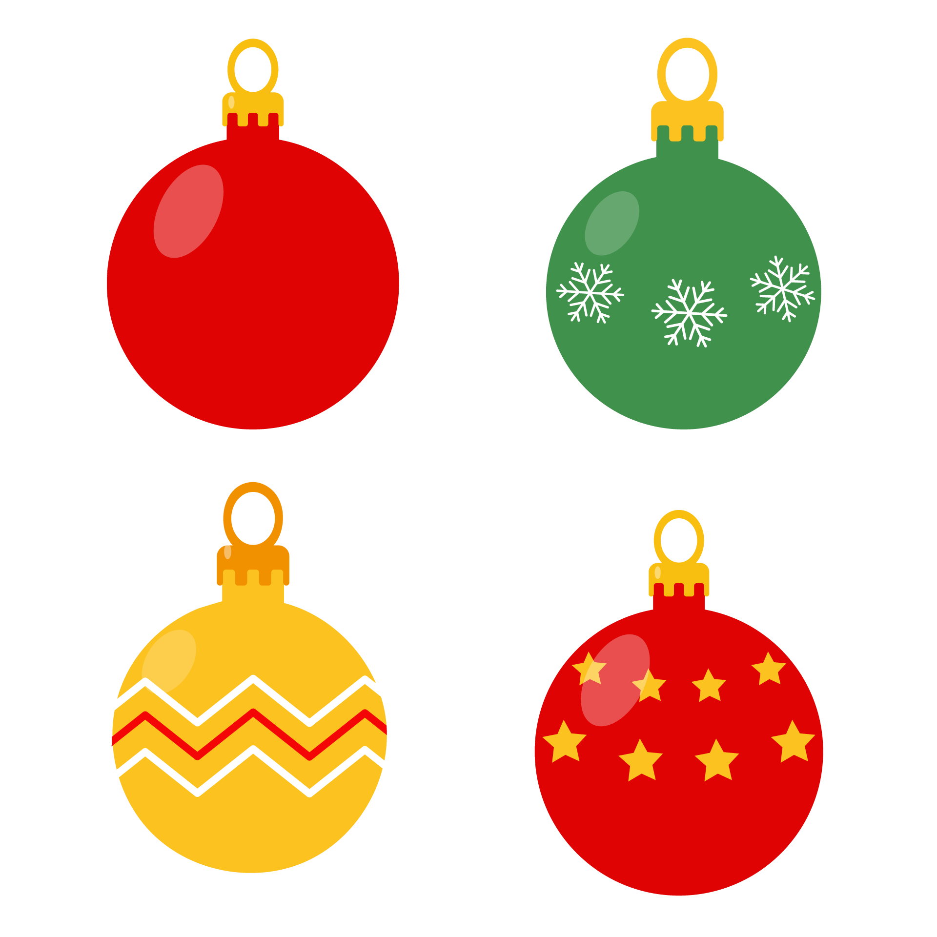 Collection christmas holiday decorations illustrations moody image