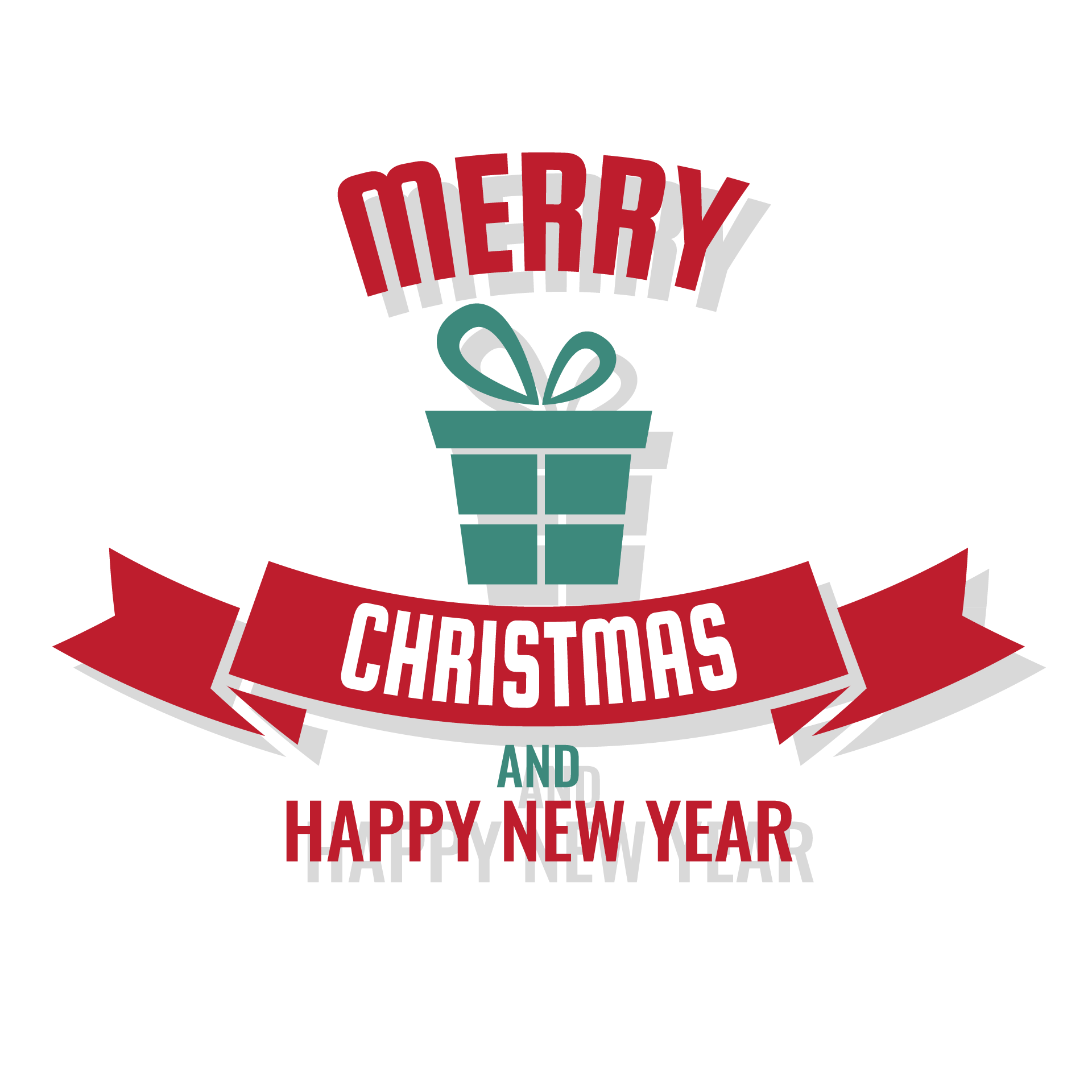 Christmas ribbon with decoration captivating image