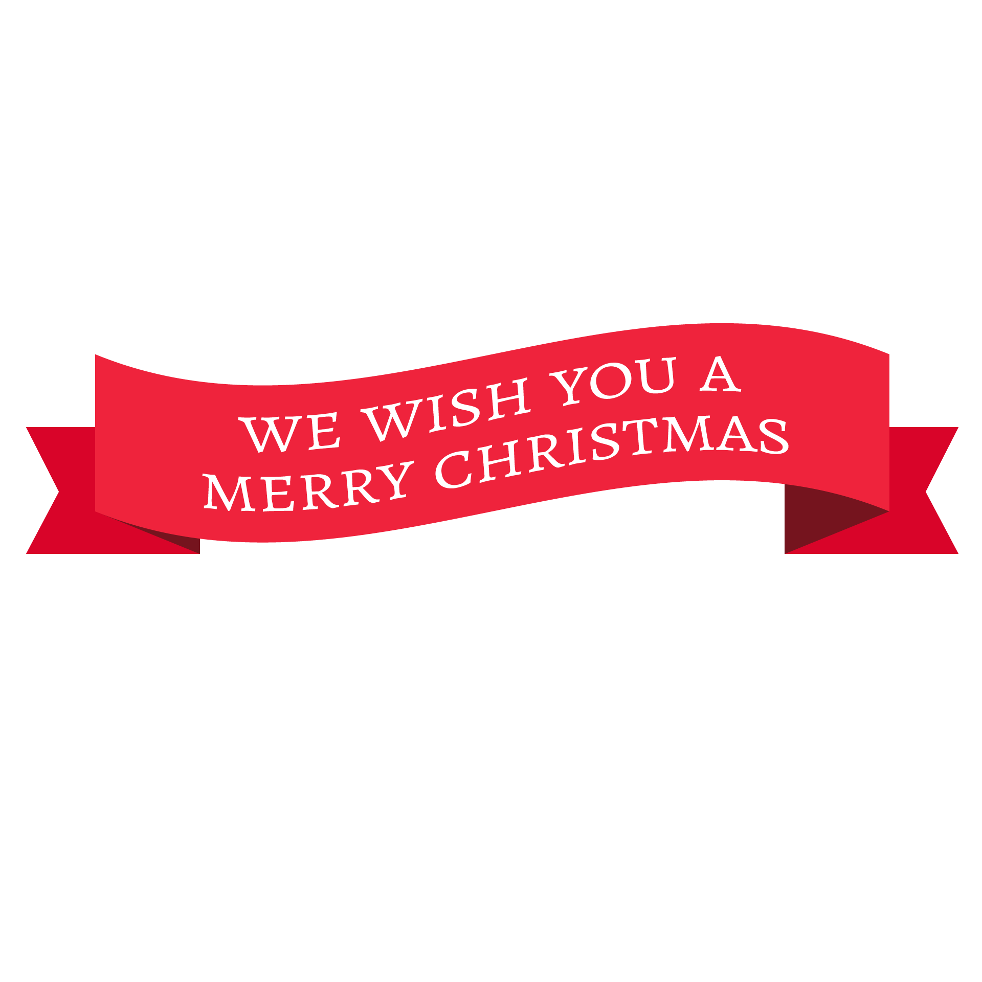 Red christmas ribbons design image