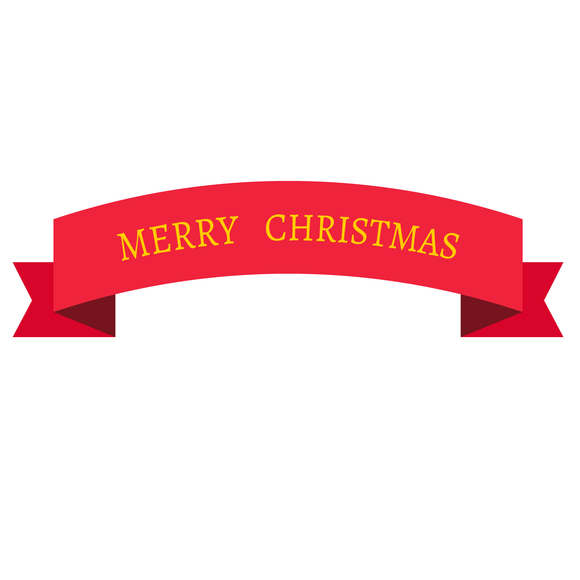 Red christmas ribbons design picture