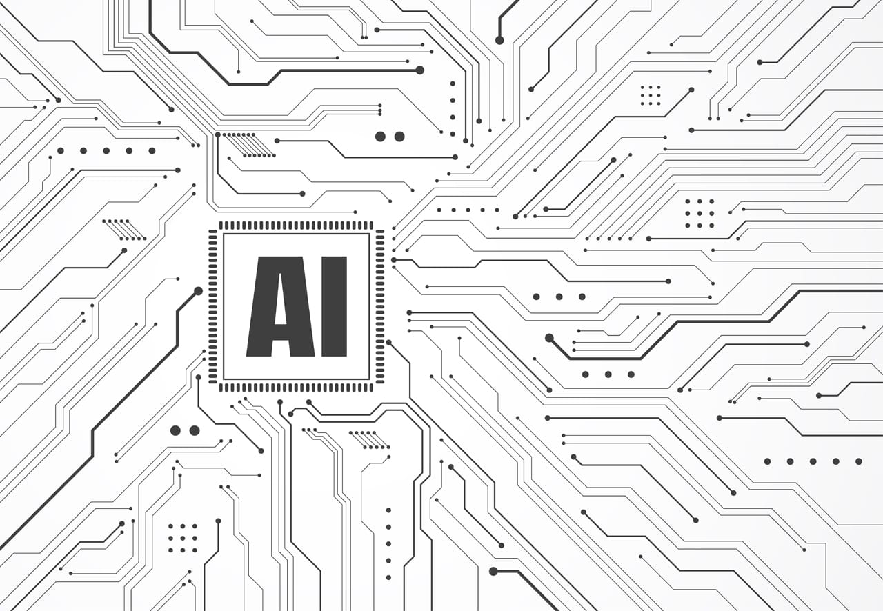 Cpu clipart artificial intelligence chipset circuit board hand drawing sketch