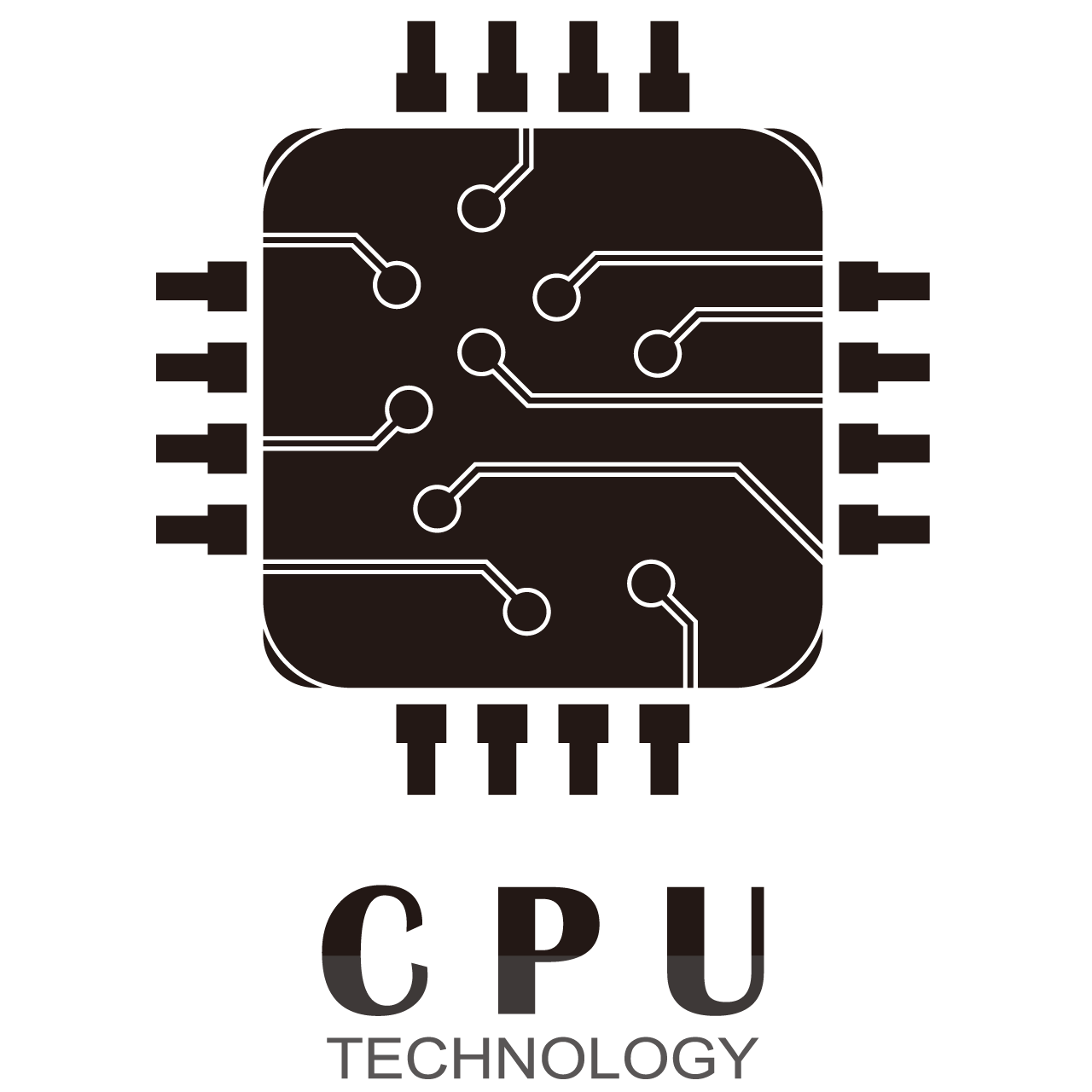 Cpu clipart chip processor icon transparent background png cartoon image
